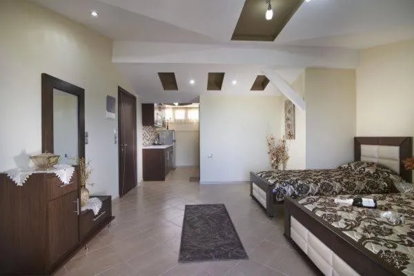 Bed in Studios Xanthipi