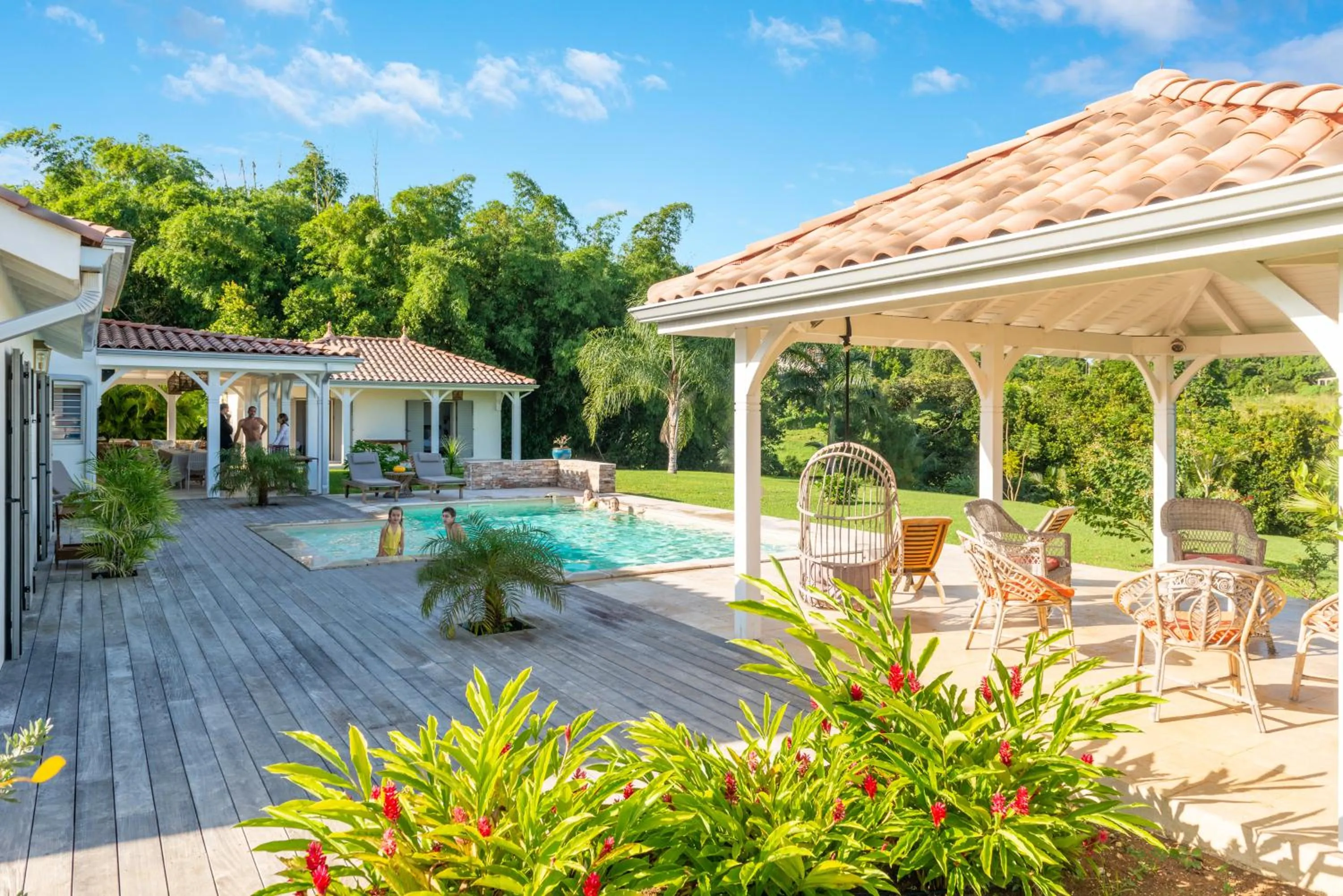 Swimming pool in Habitation Saint Charles - Hôtel de Charme & Spa