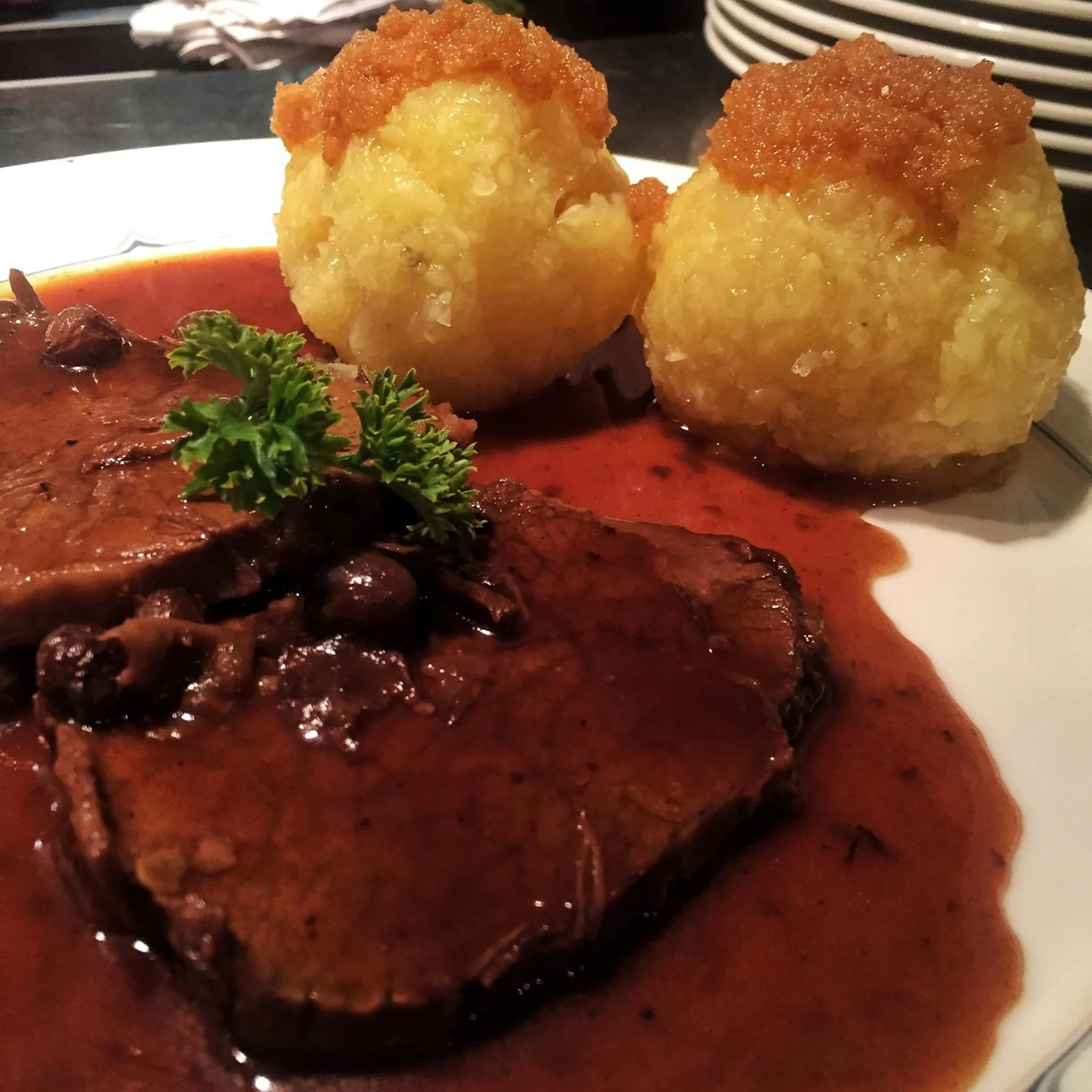 Restaurant/places to eat in Hotel Restaurant Bürgerstube