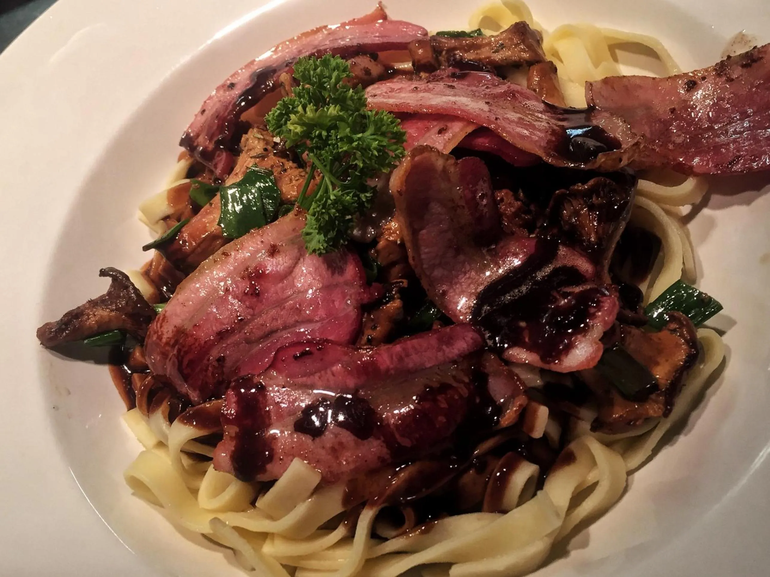 Food close-up in Hotel Restaurant Bürgerstube