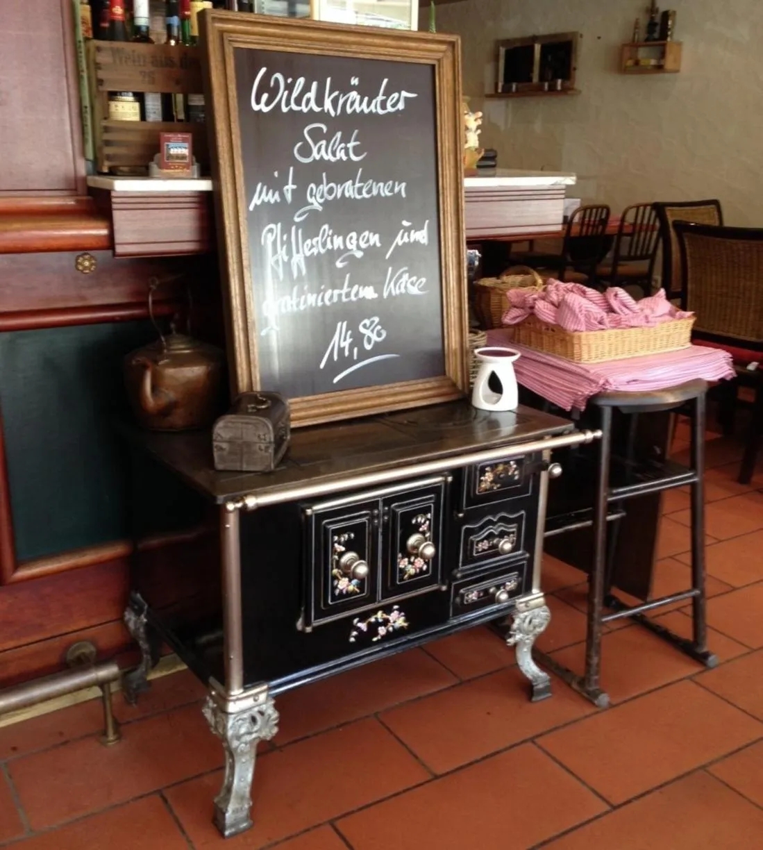 Decorative detail in Hotel Restaurant Bürgerstube