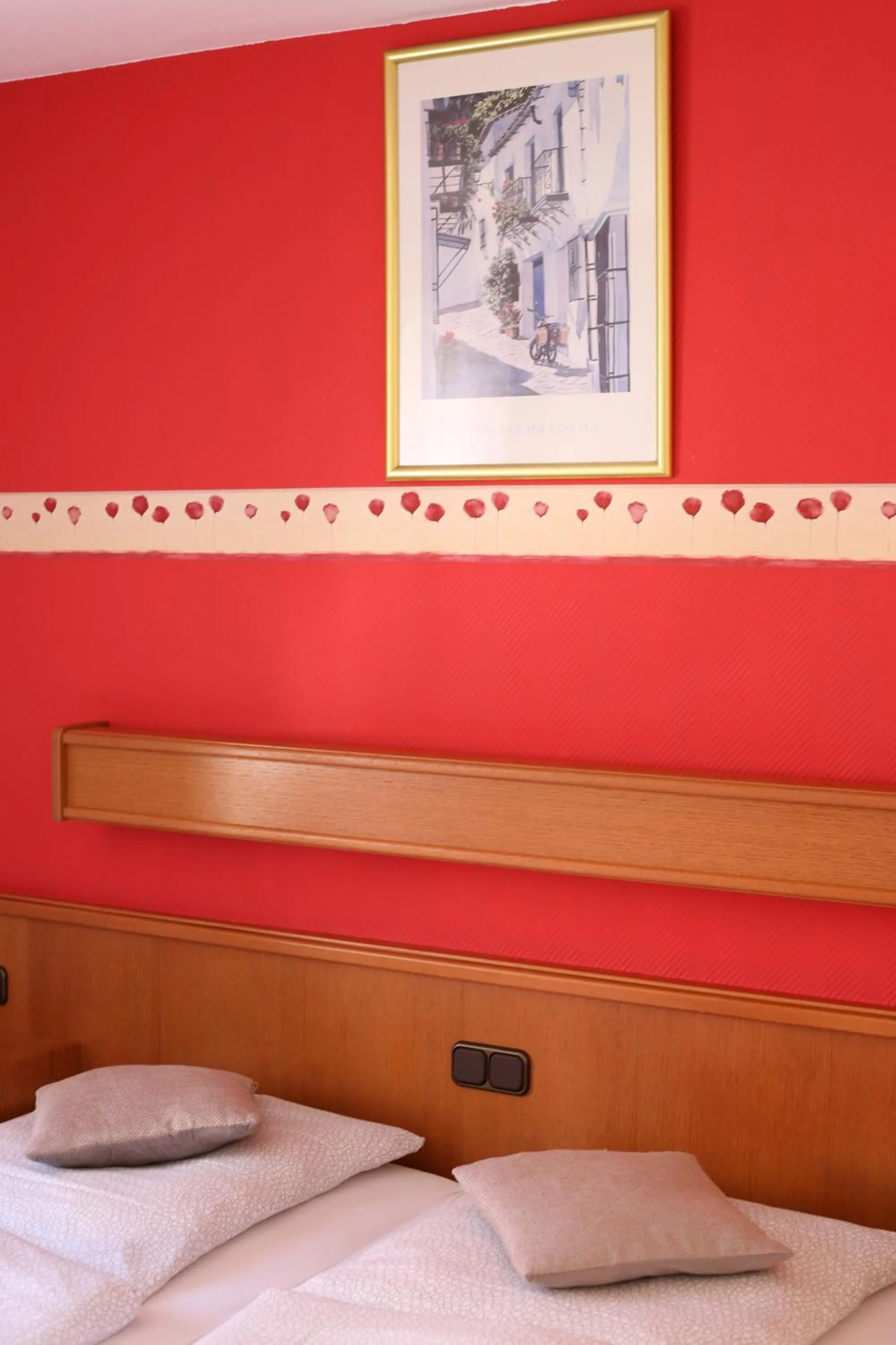 Bed in Hotel Restaurant Bürgerstube