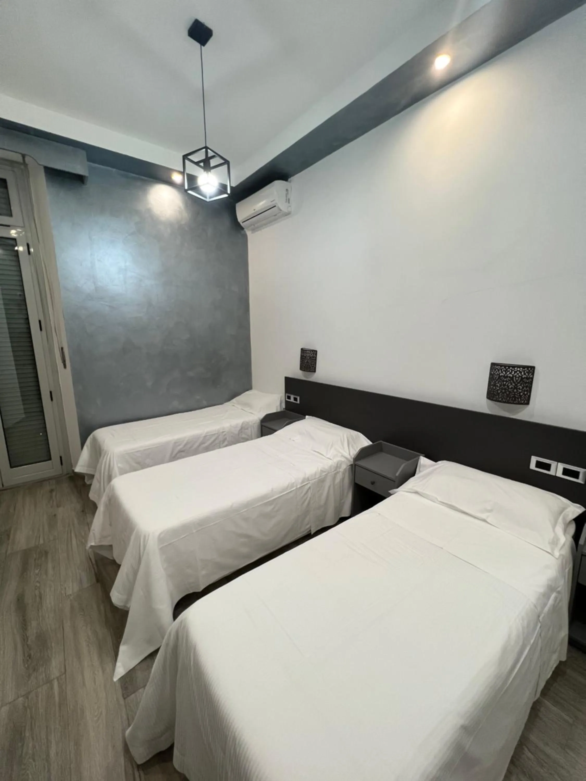 Bed in Hotel Ferrucci