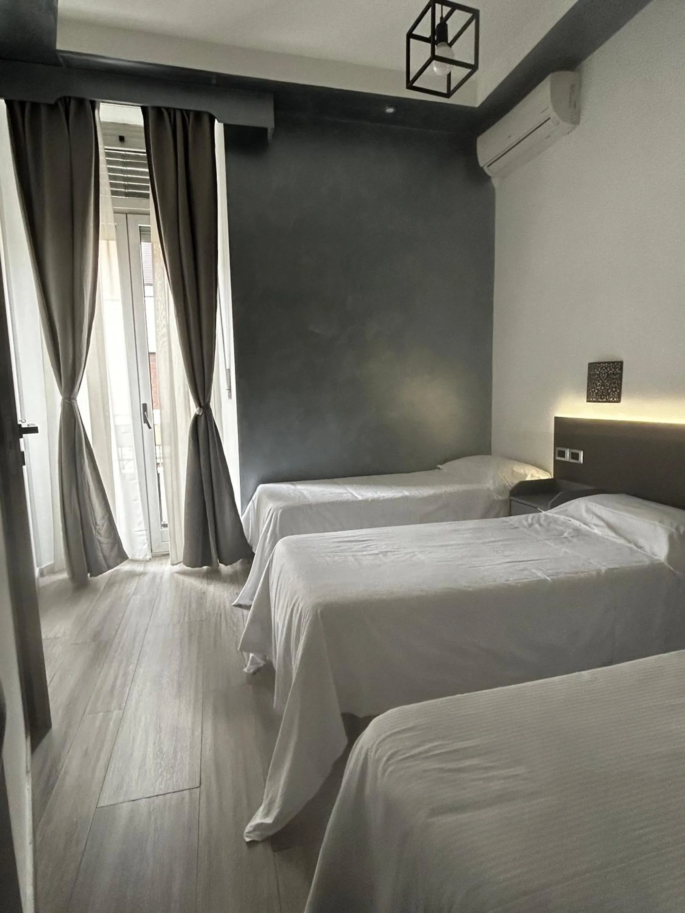 Bed in Hotel Ferrucci