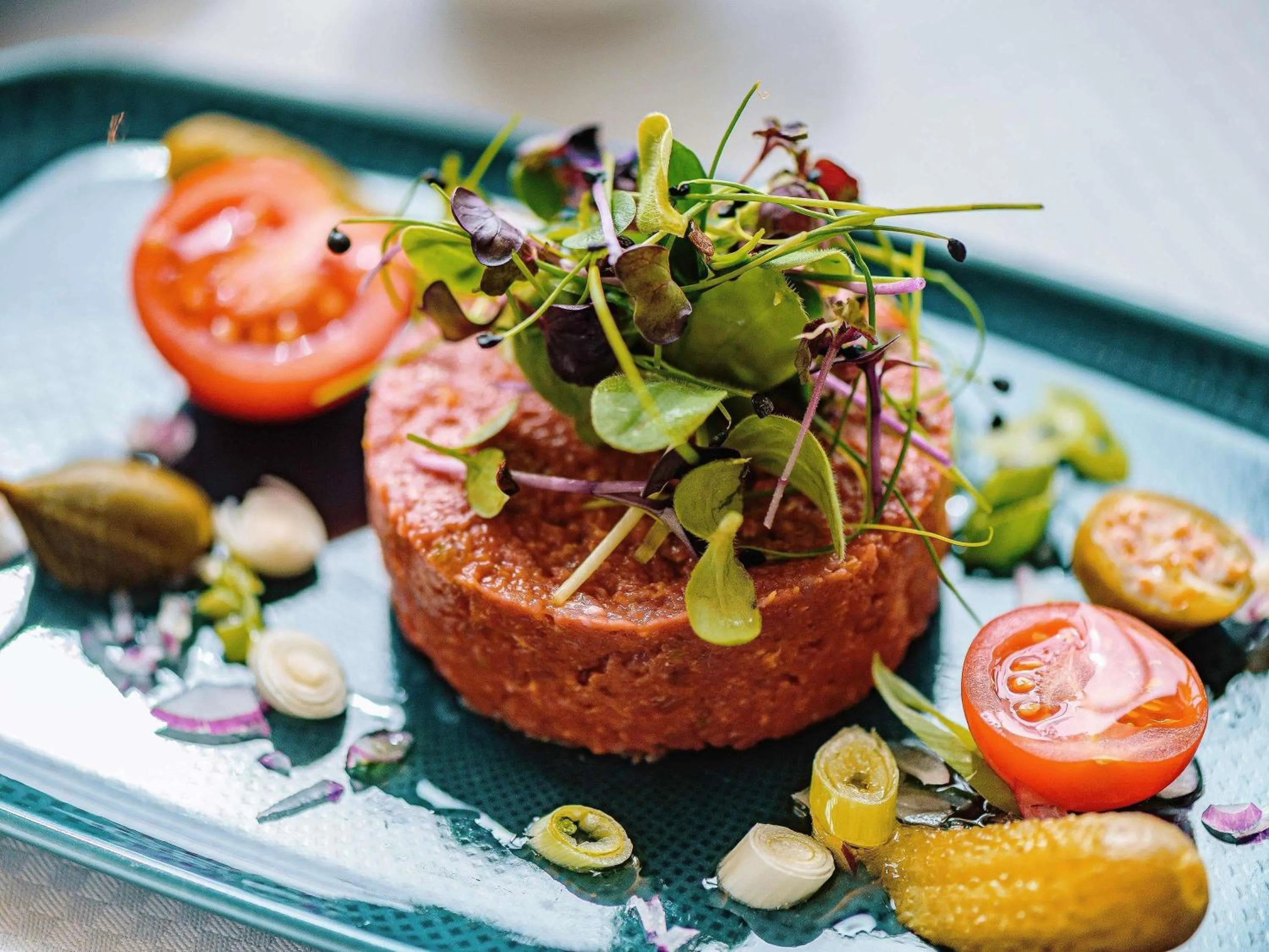 Restaurant/places to eat in Mövenpick Hotel Stuttgart Airport