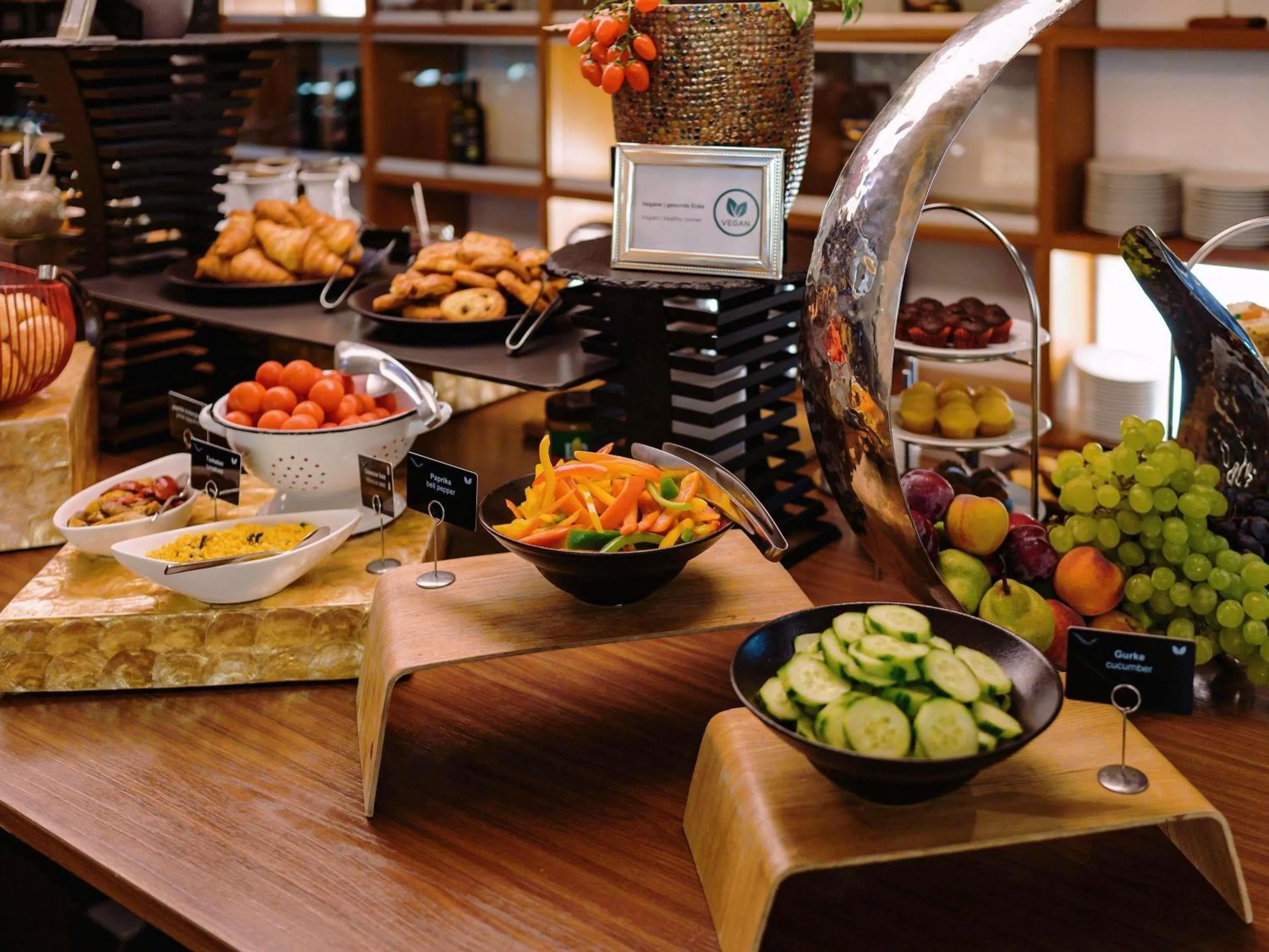 Breakfast in Mövenpick Hotel Stuttgart Airport