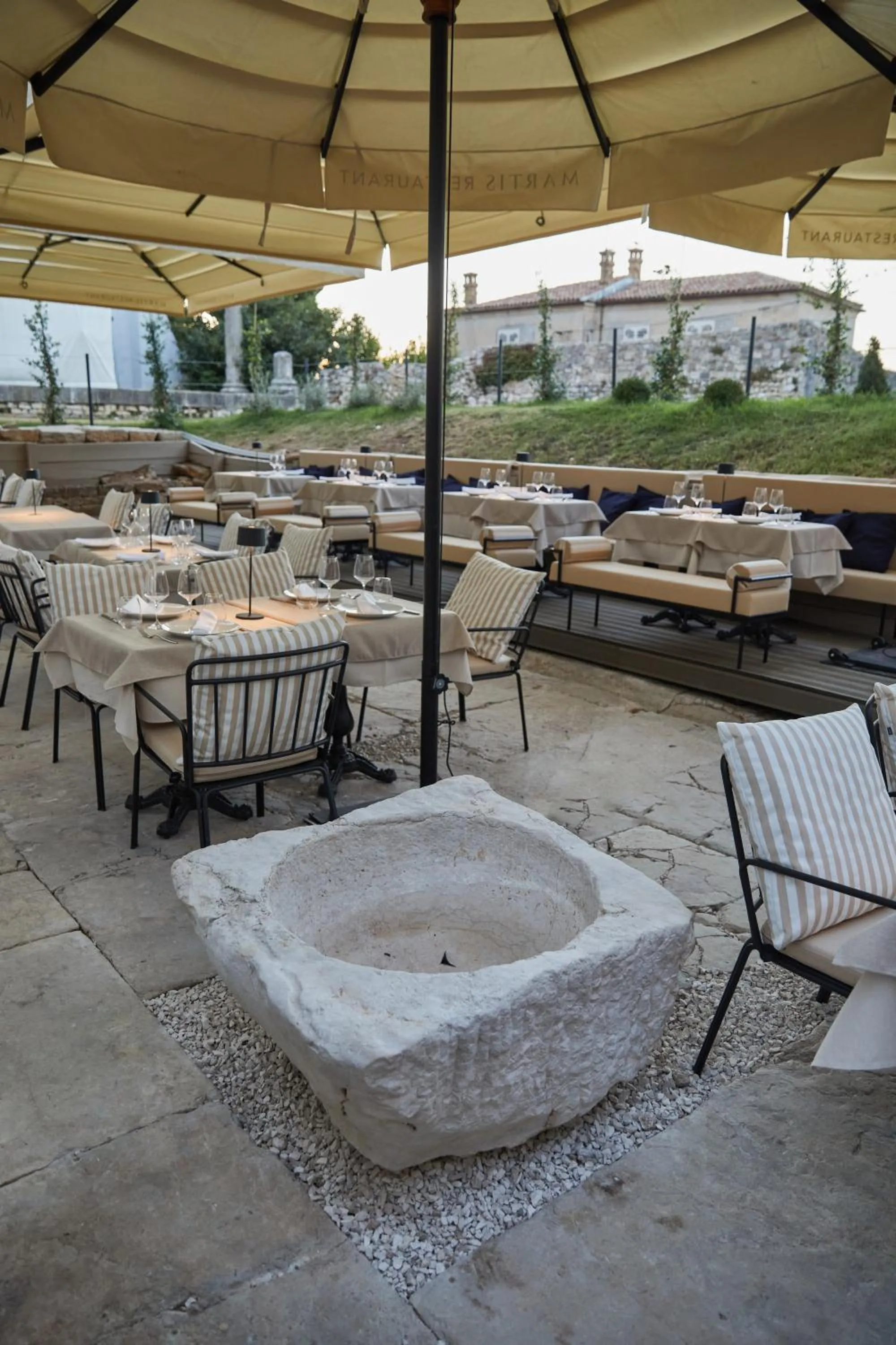 Patio in Martis Forum Heritage Hotel & Residence