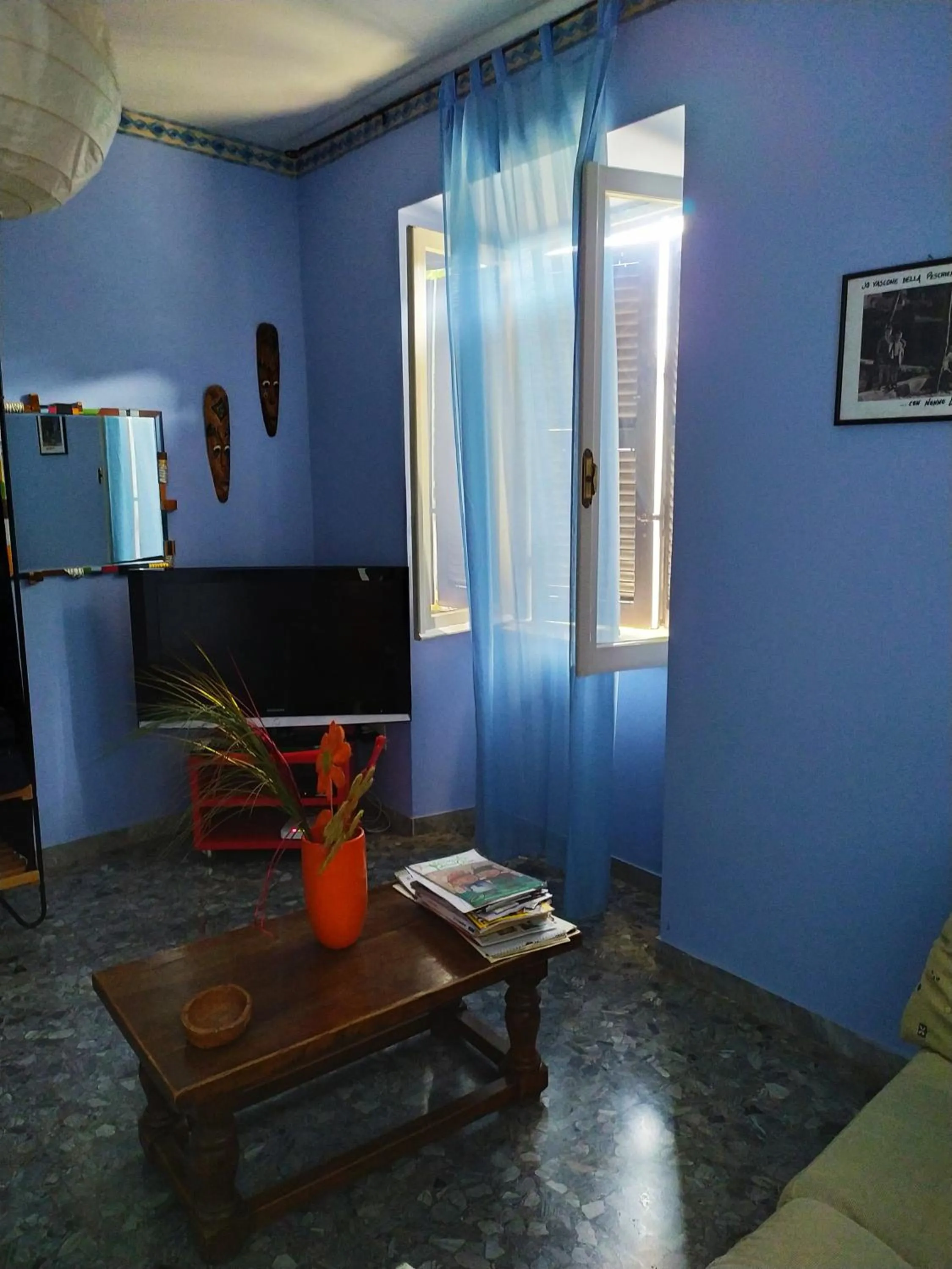 Seating area in B&B La Peschiera