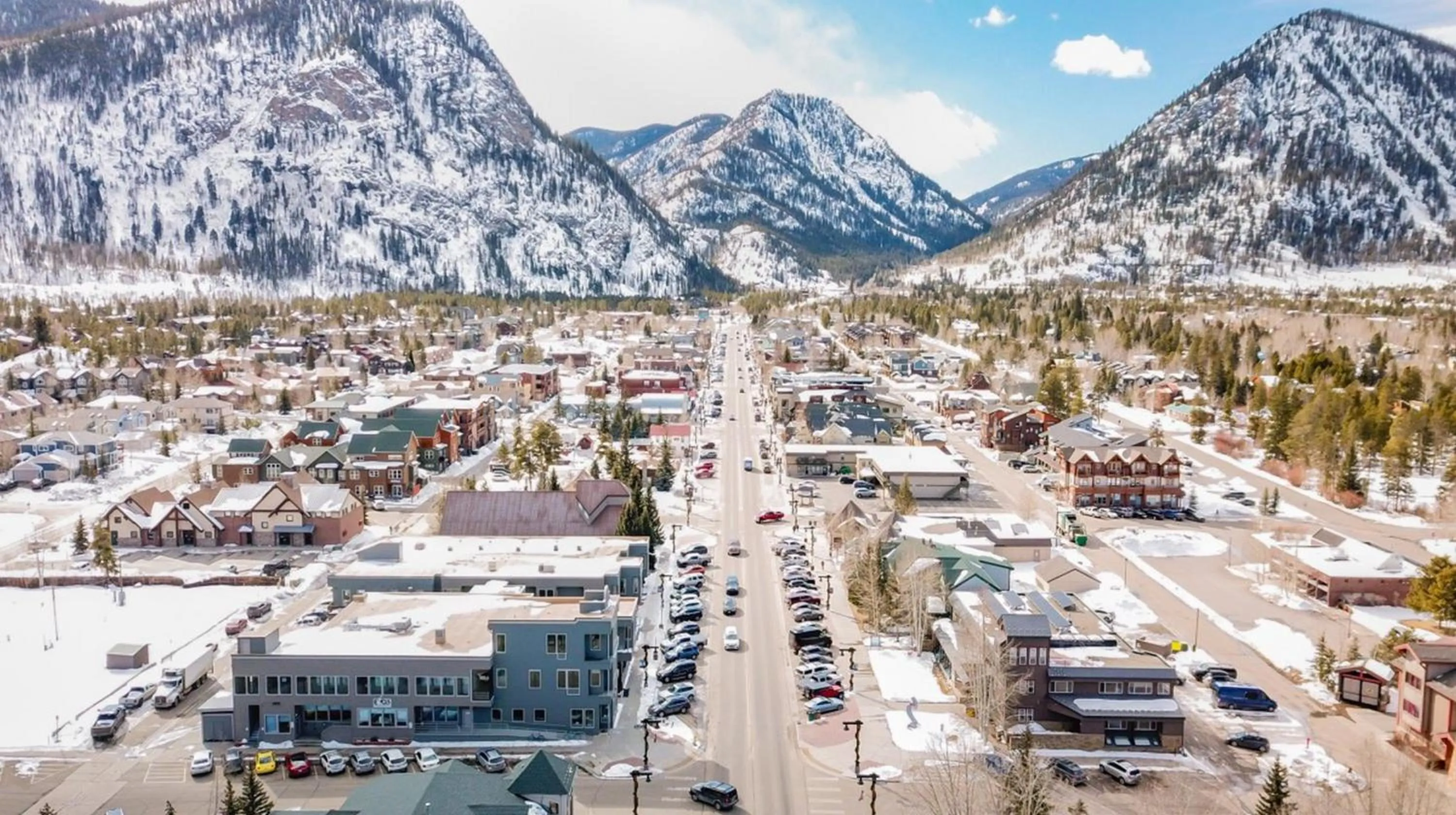 Bird's eye view in Jackpine Lodge by Summit County Mountain Retreats