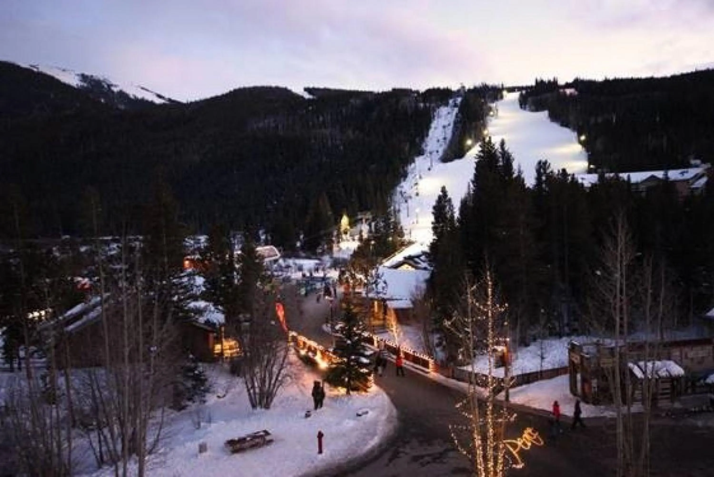 City view in Jackpine Lodge by Summit County Mountain Retreats