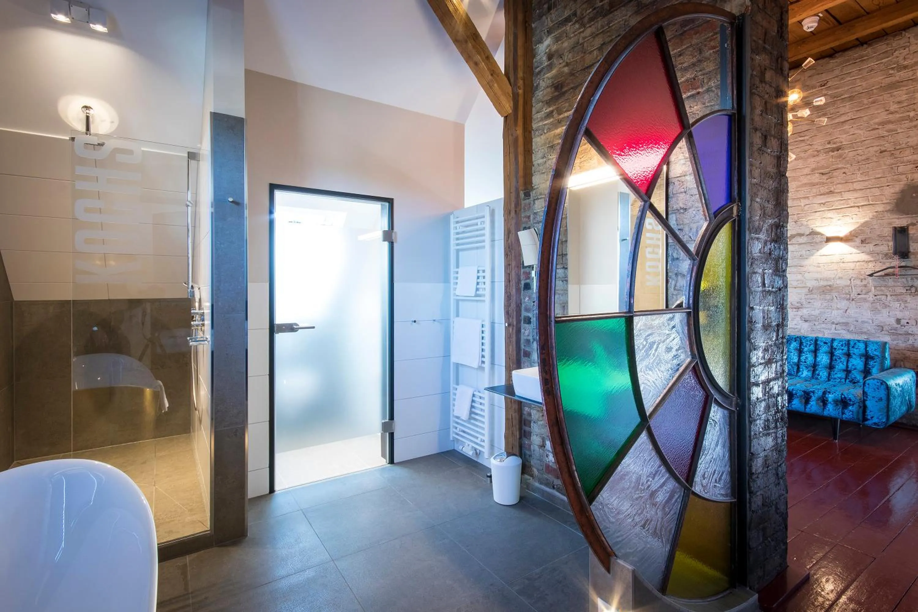 Bathroom in Kochs Stadthotel