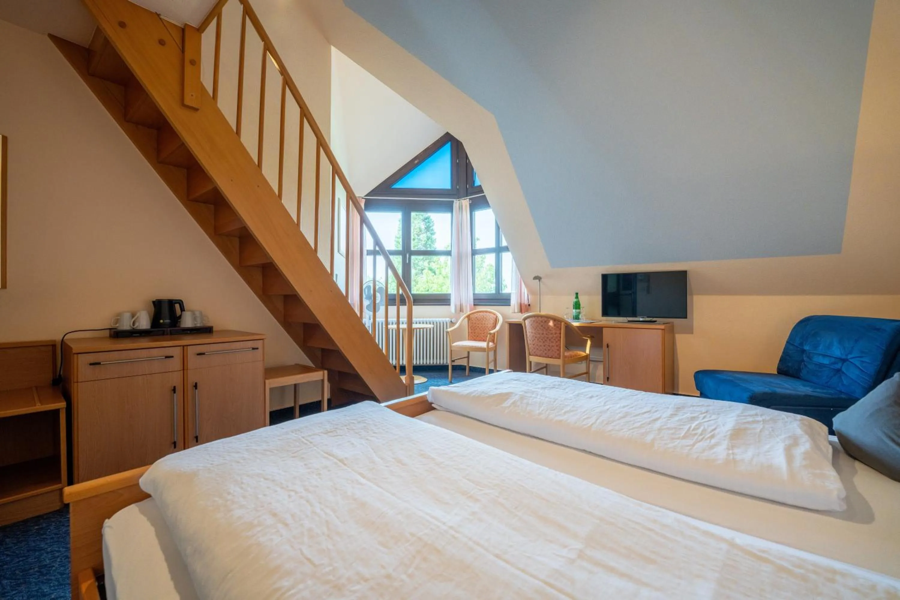 Bed in BurgStadt-Hotel