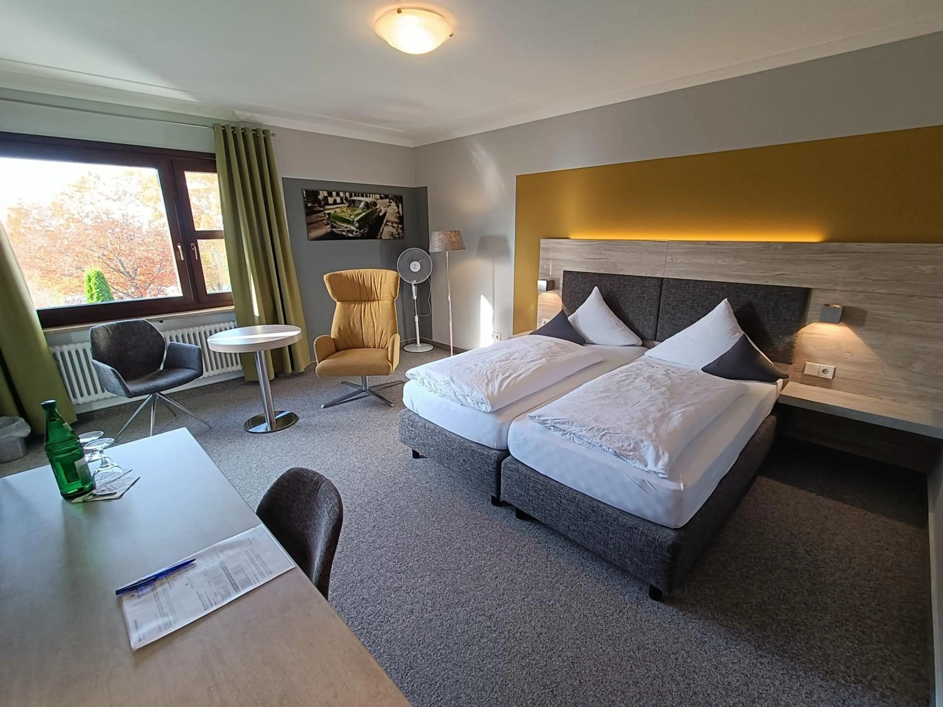 Bed in BurgStadt-Hotel