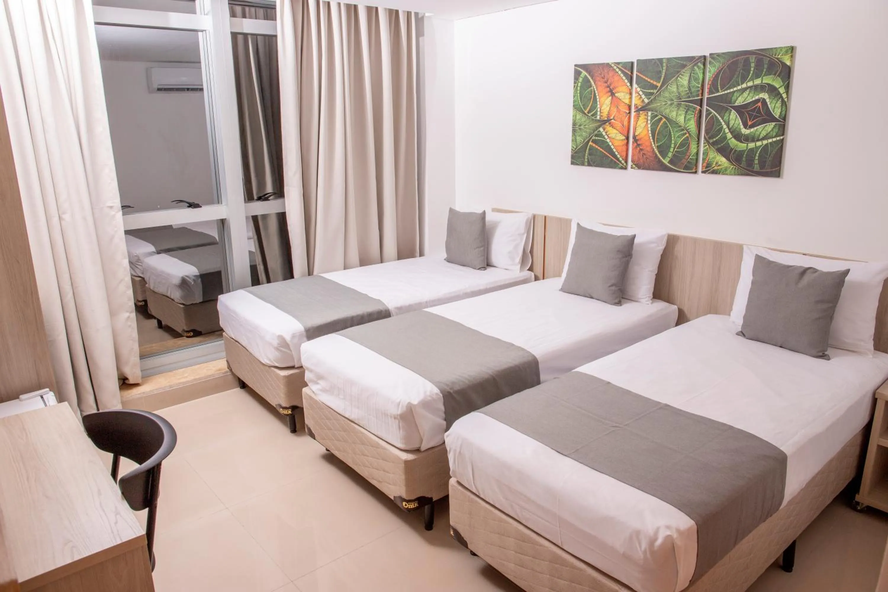 Bed in Cancún Hotel by H Hotéis - Airport