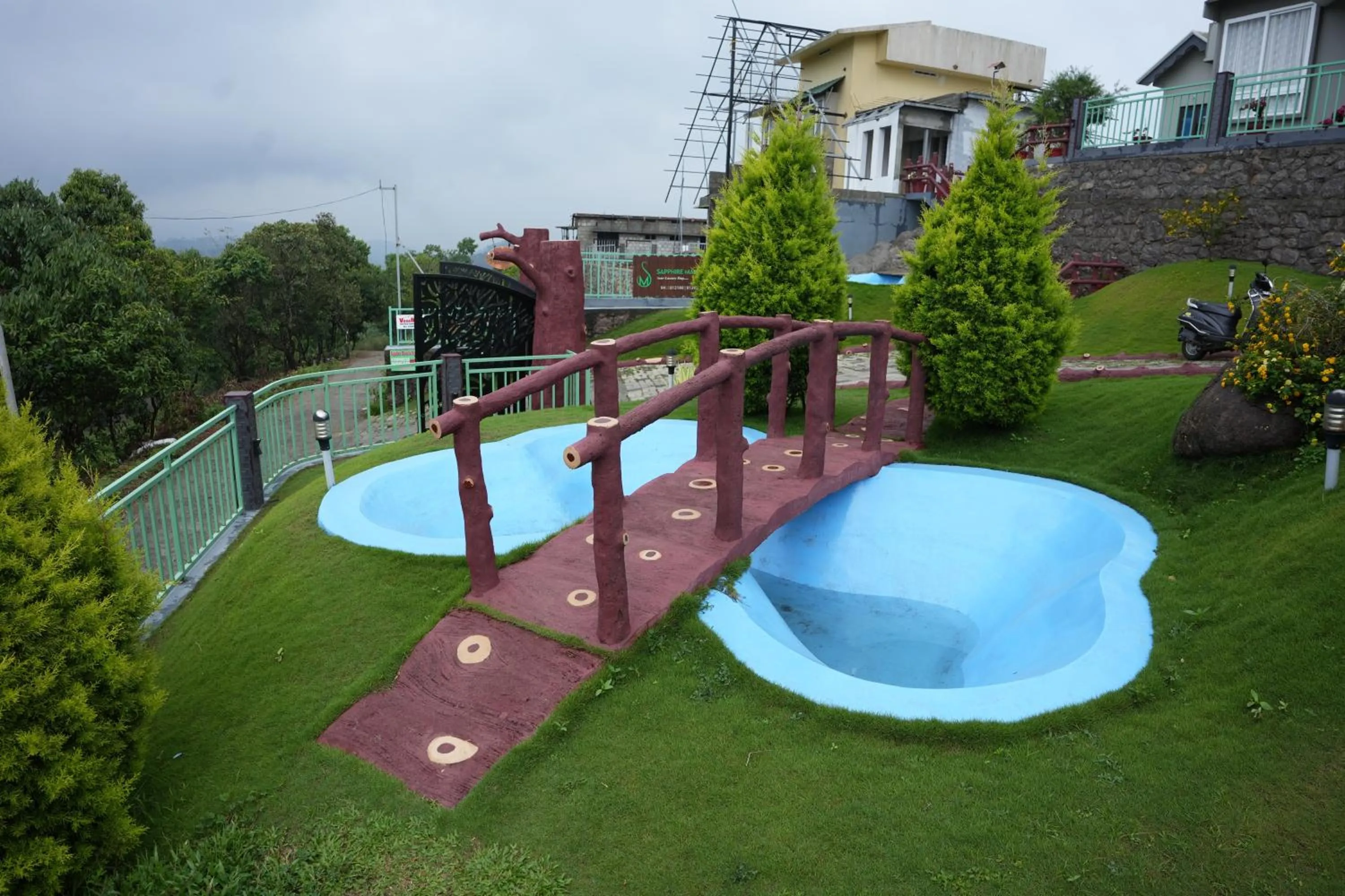 Children play ground in Vaga Mist Resort Vagamon