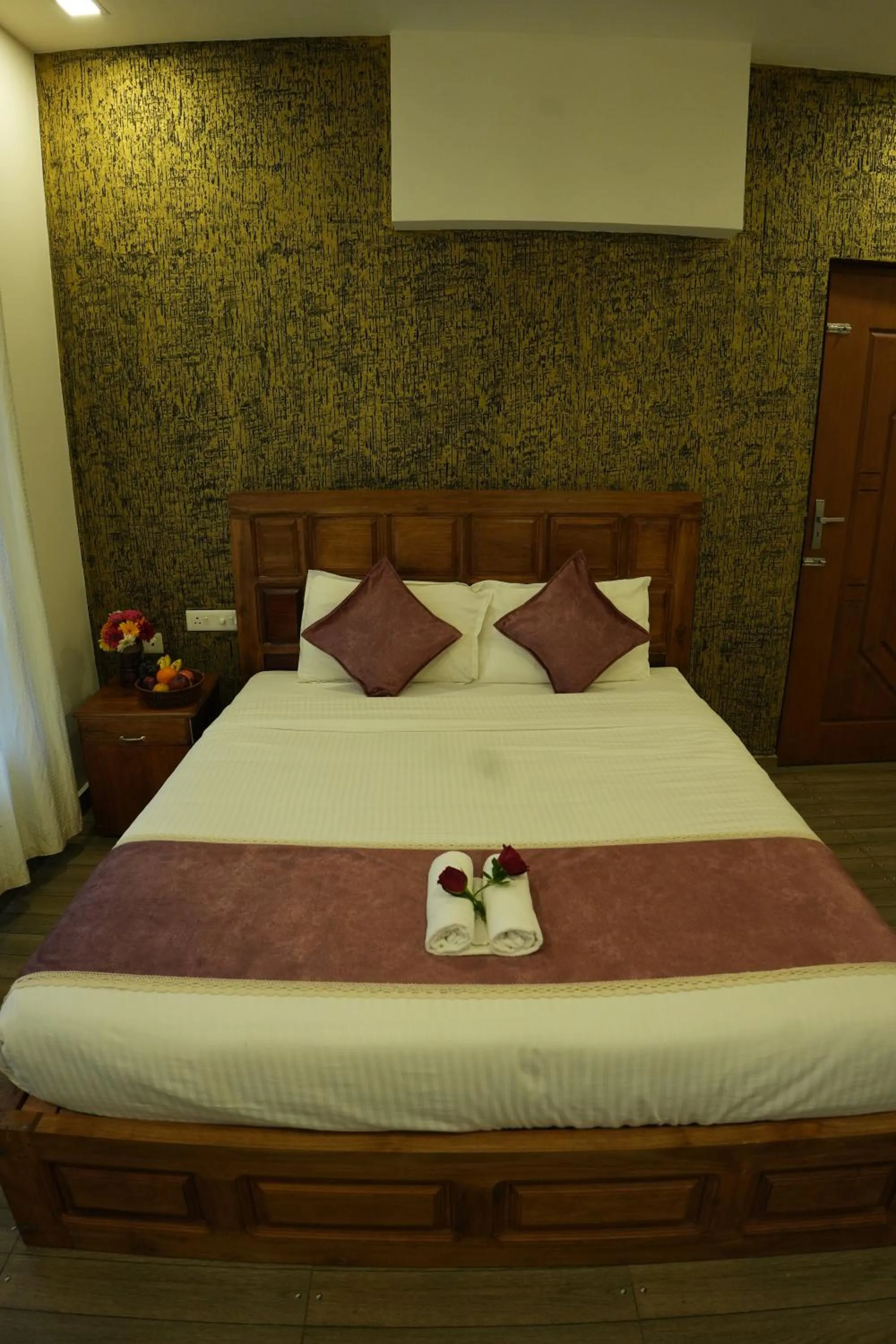 Bed in Vaga Mist Resort Vagamon