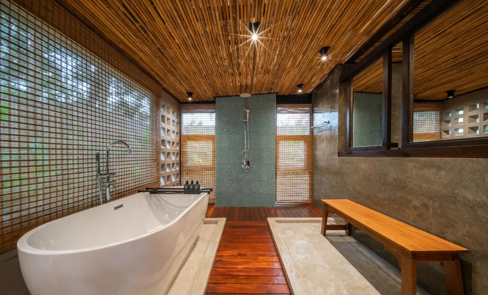 Bathroom in Phapok Eco Resort