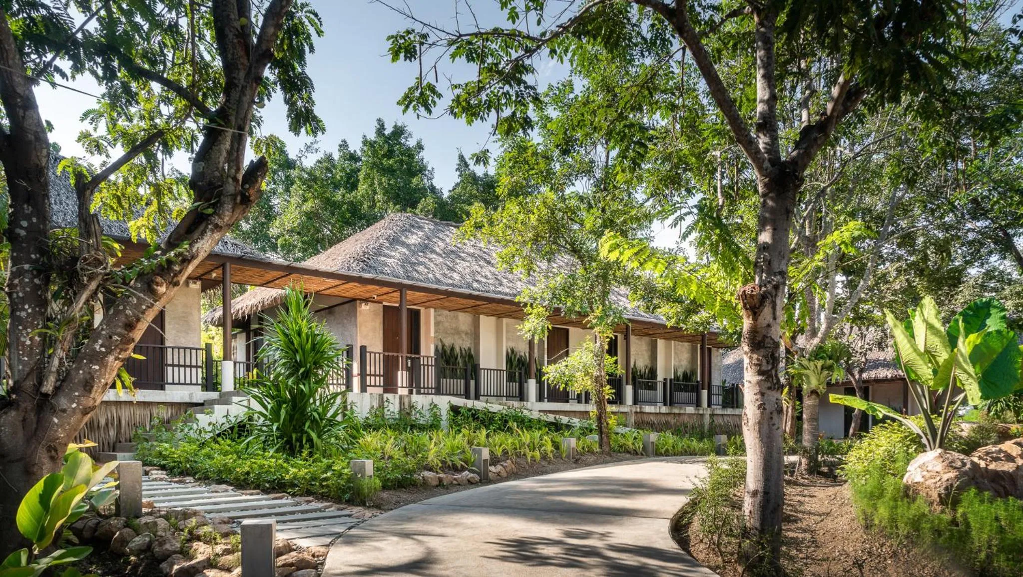 Garden in Phapok Eco Resort