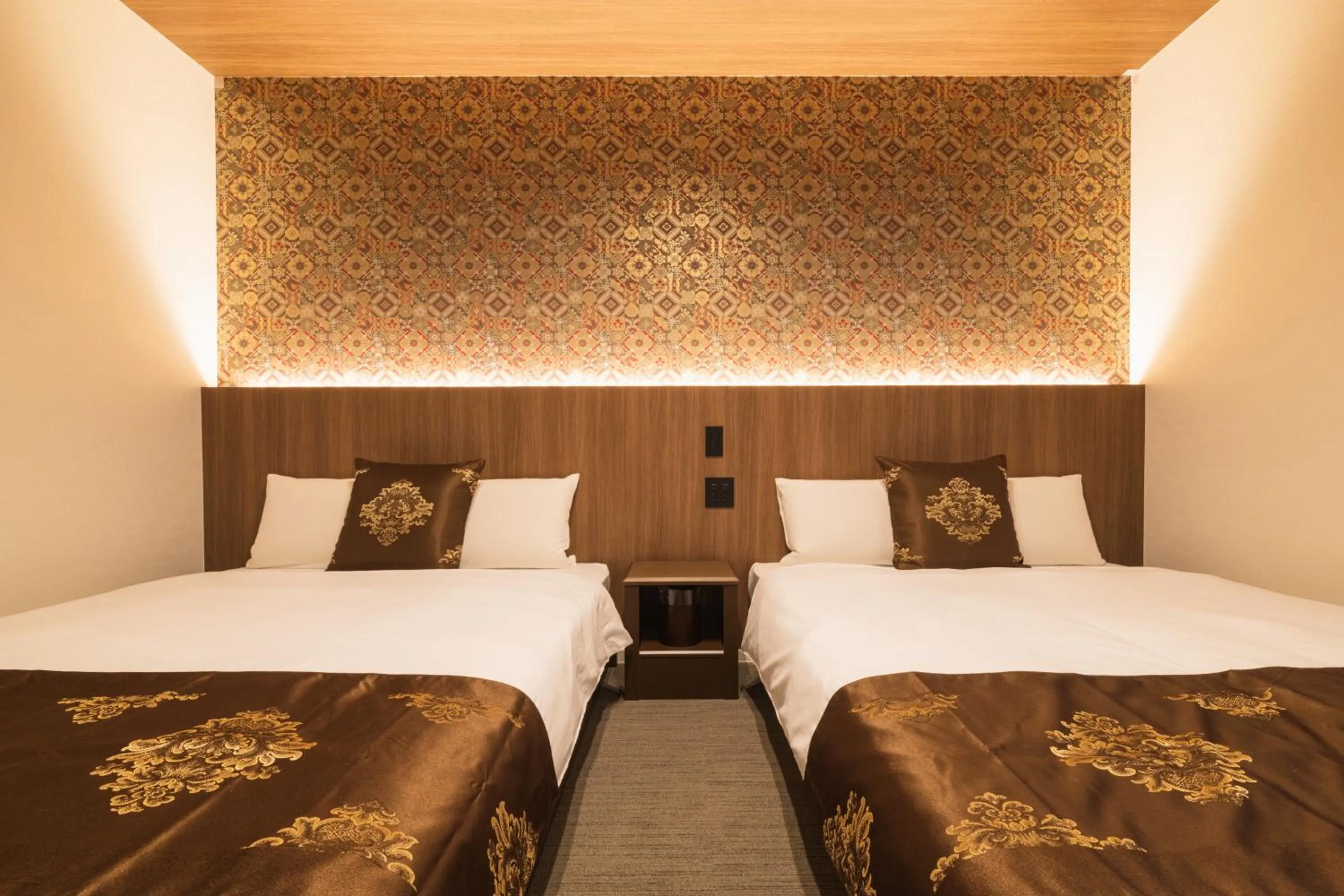 Bed in GRAND BASE Nagasaki Chukagai