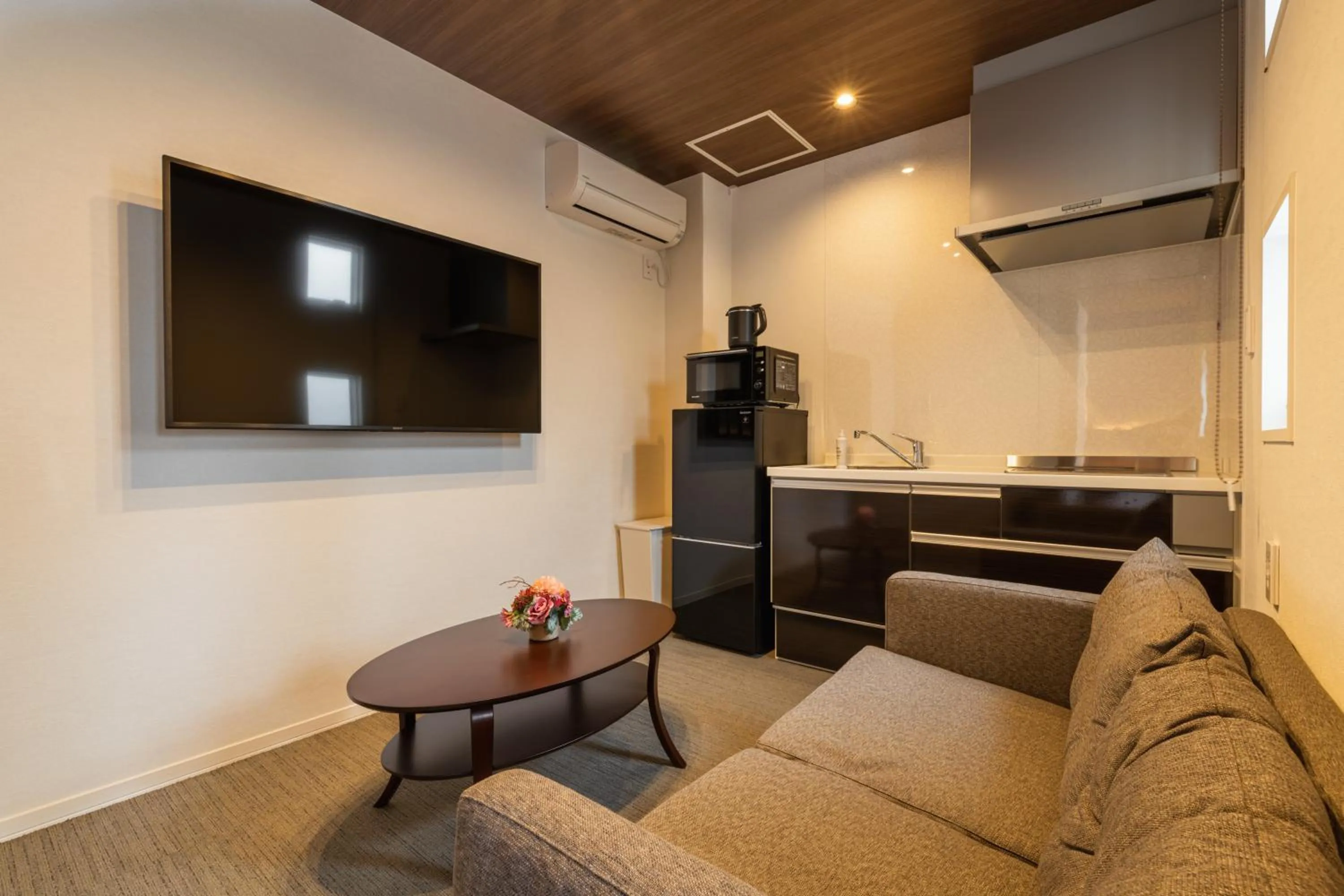 Living room in GRAND BASE Nagasaki Chukagai