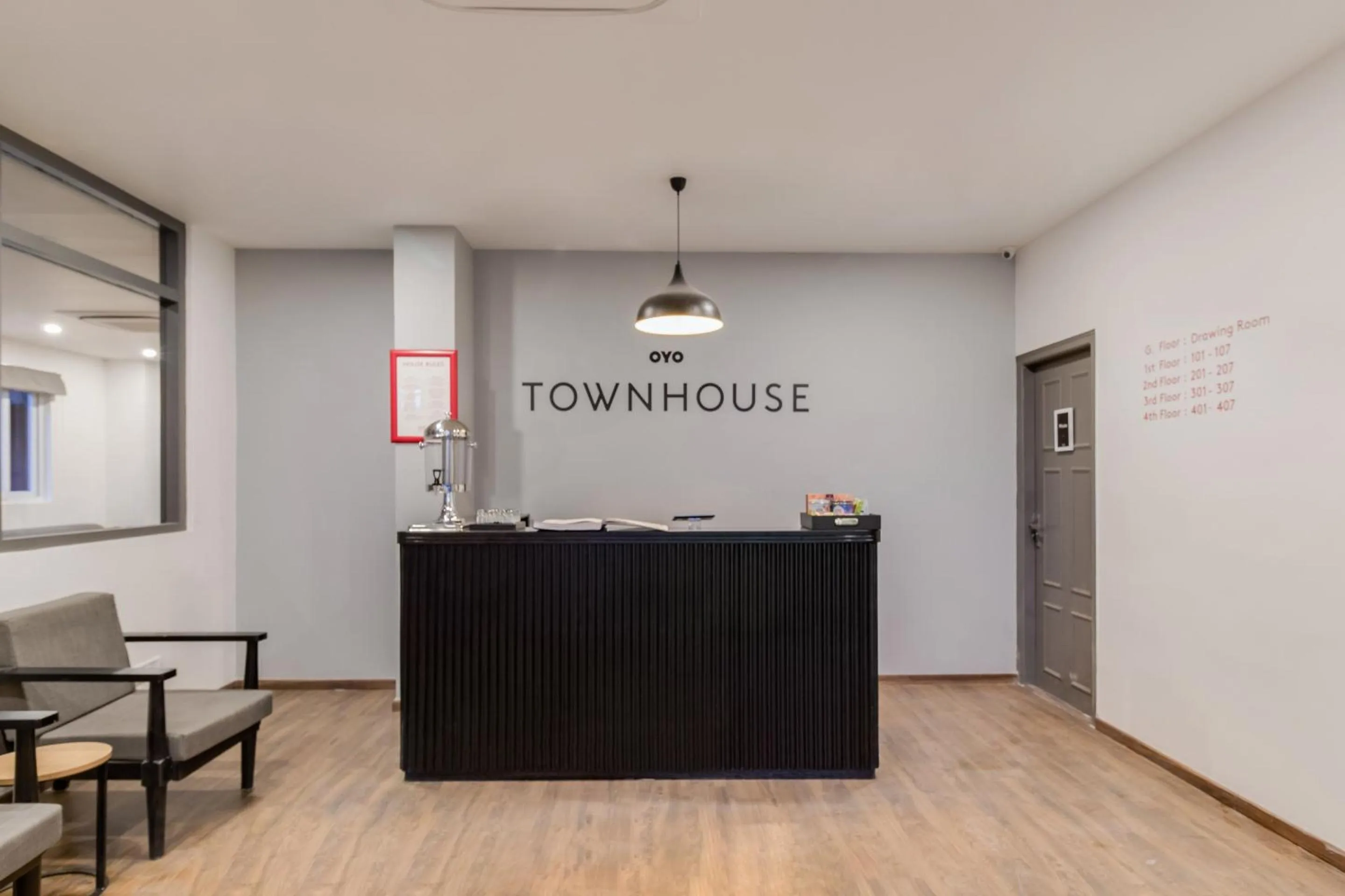 Lobby or reception in Townhouse Ramamurthy Nagar Near Baiyappanahalli Metro Station