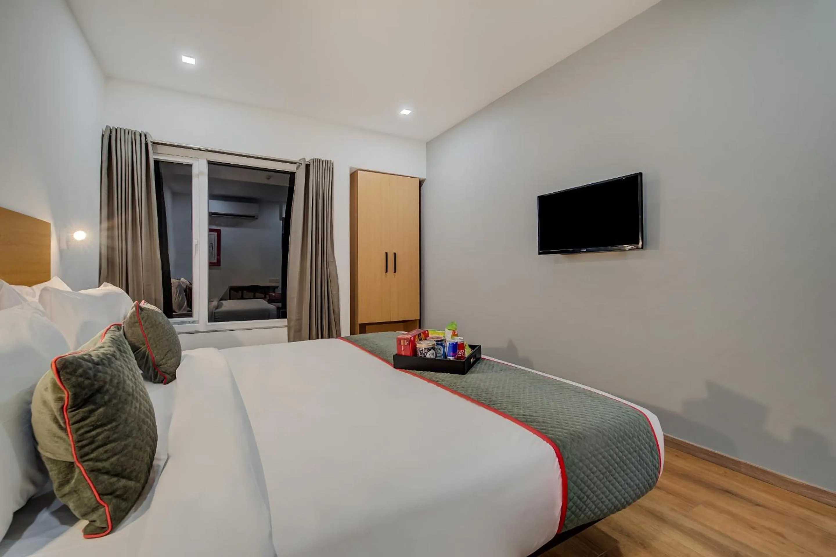 Bedroom, Bed in Super Townhouse MG Road Pune