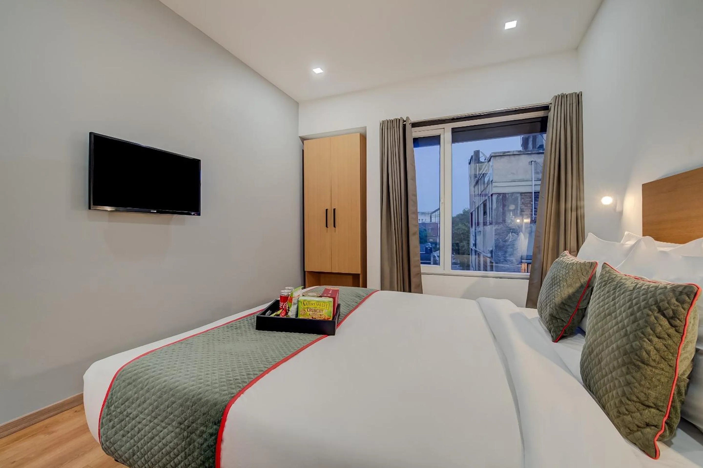 Bedroom, Bed in Super Townhouse MG Road Pune