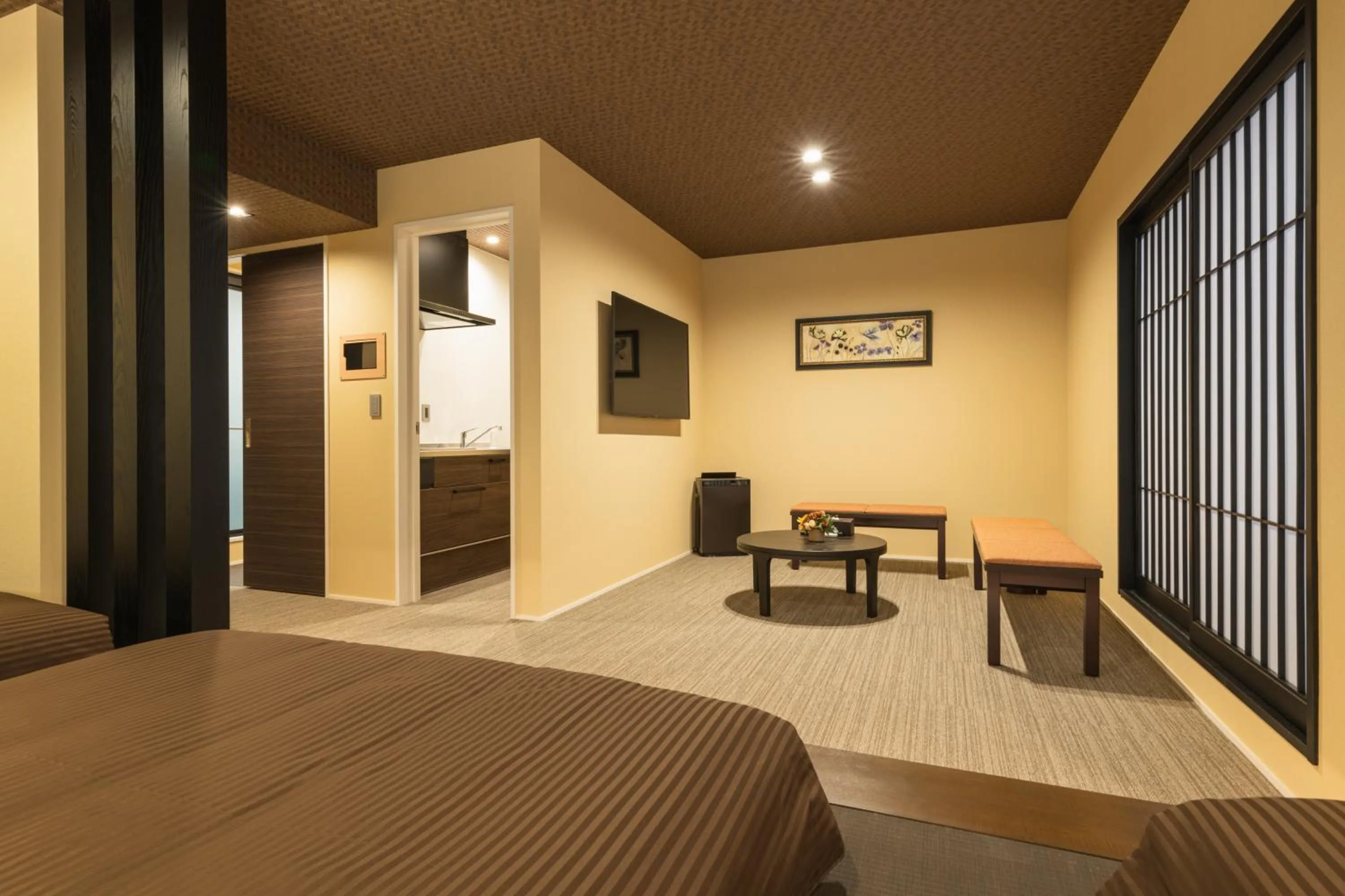 Photo of the whole room in HOTEL All Stay Hakata Kukodori