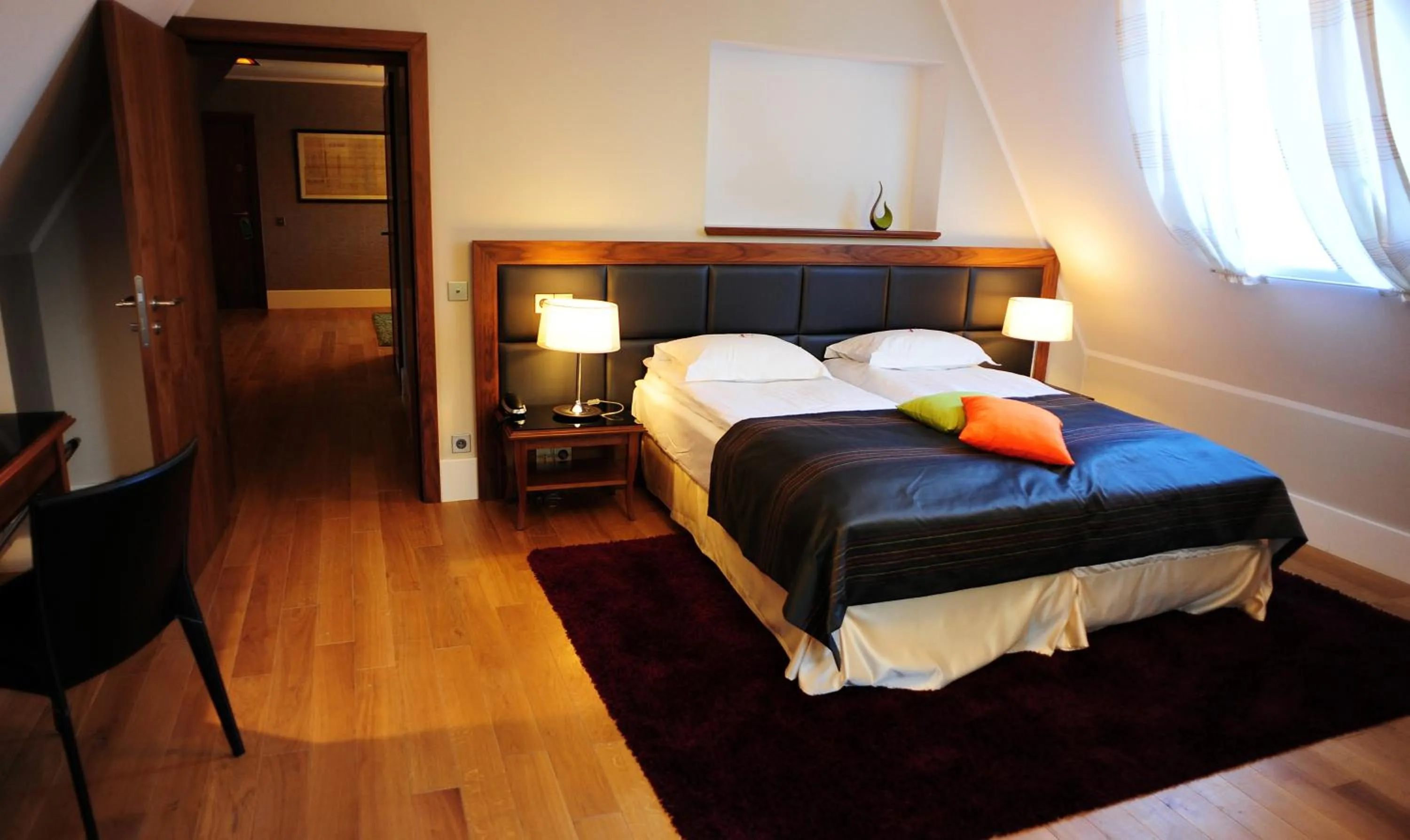 Bed in Hotel Zamek Lubliniec