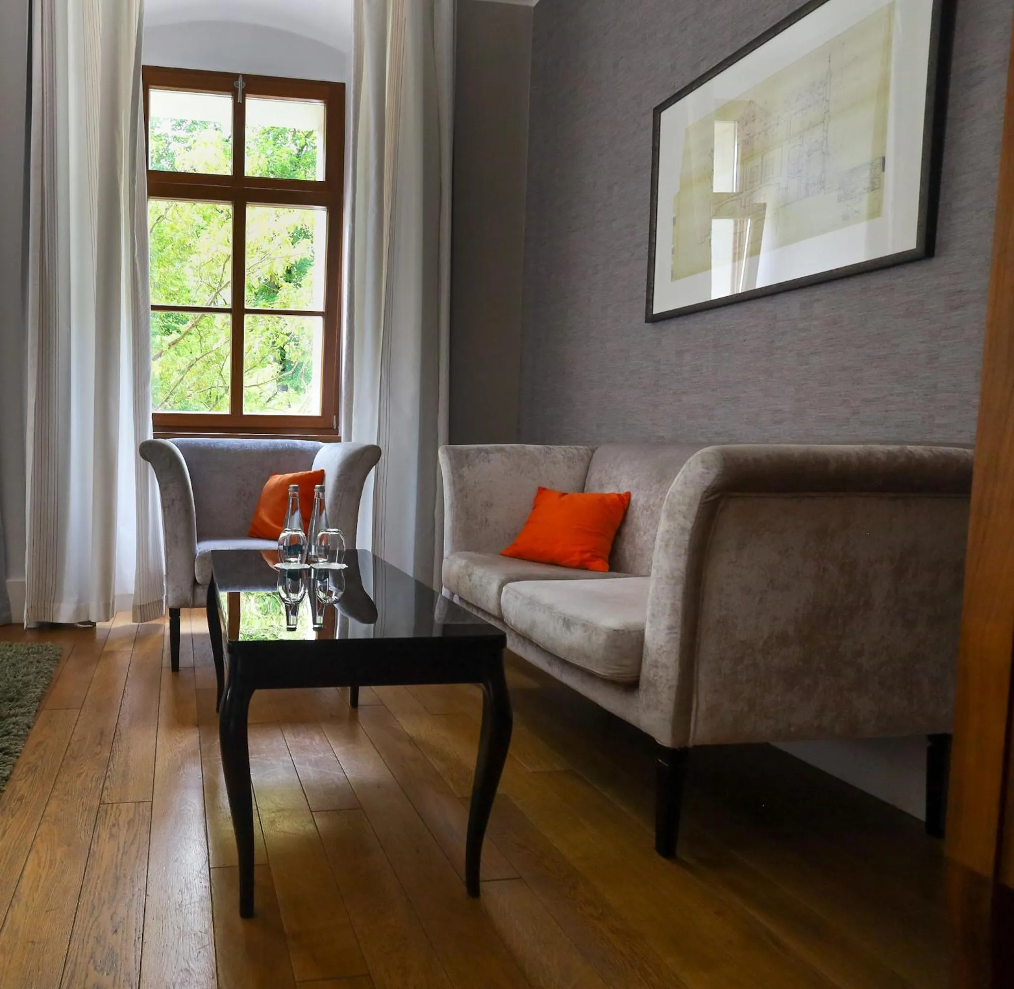 Seating area in Hotel Zamek Lubliniec