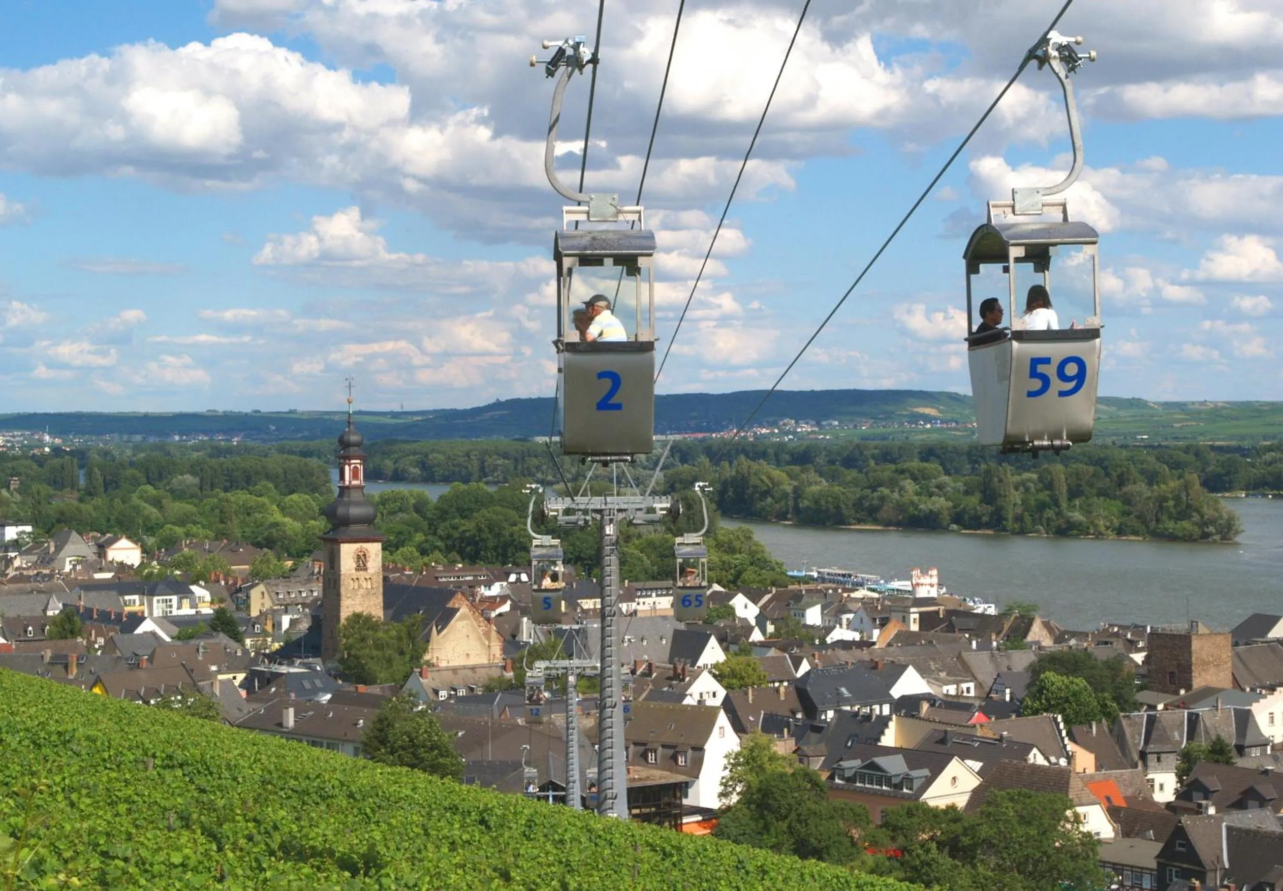 Area and facilities in Hotel Rüdesheimer Hof
