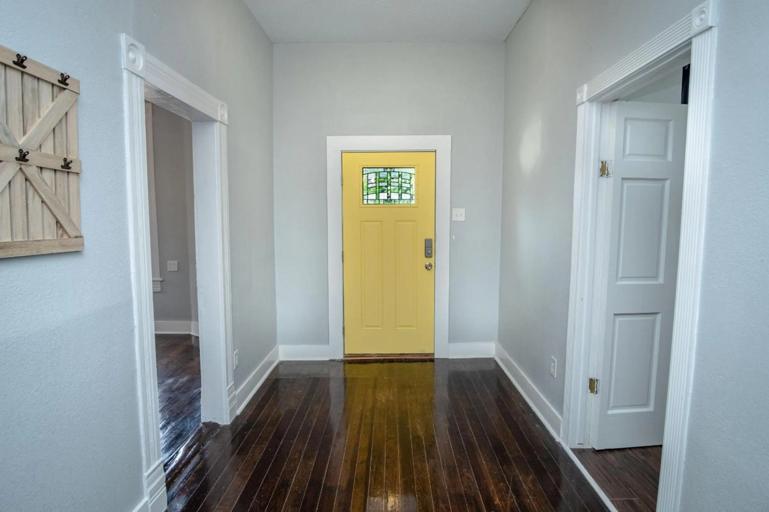 Facade/entrance in Remodeled Historic 2BR 1BA House Near Downtown