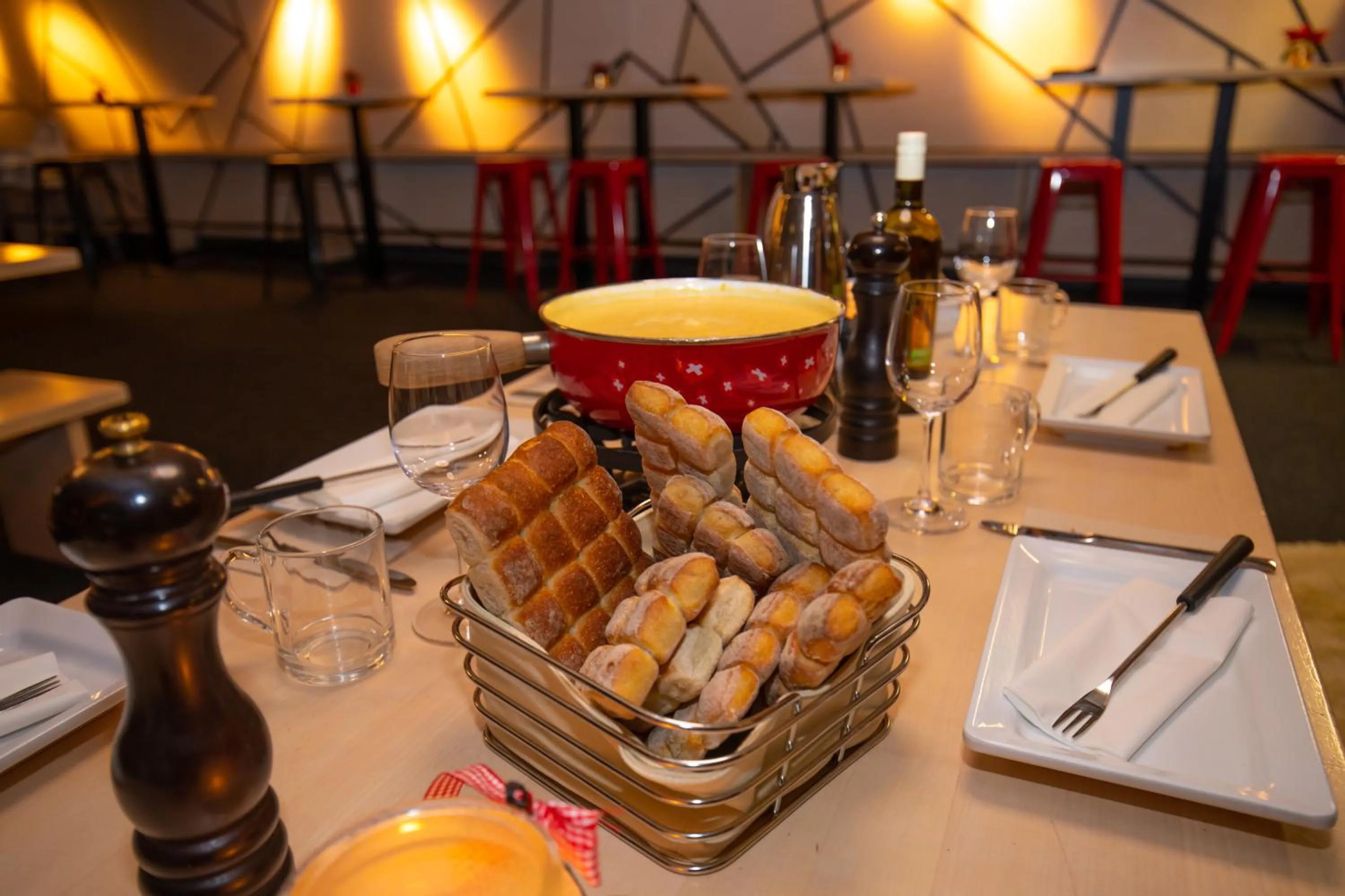 Food and drinks in Berghaus Niederhorn