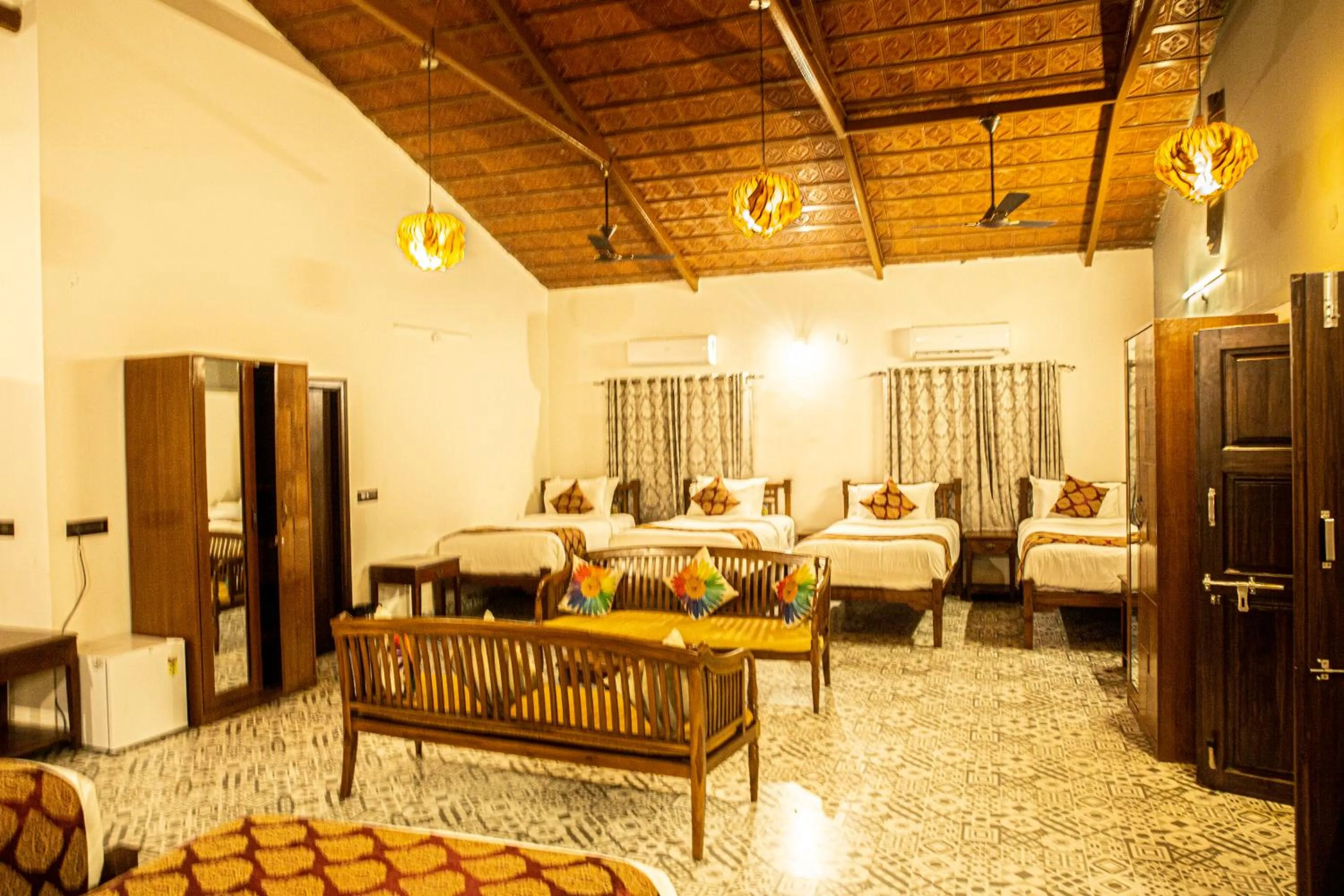 Bed in Brown Town Resort & Spa