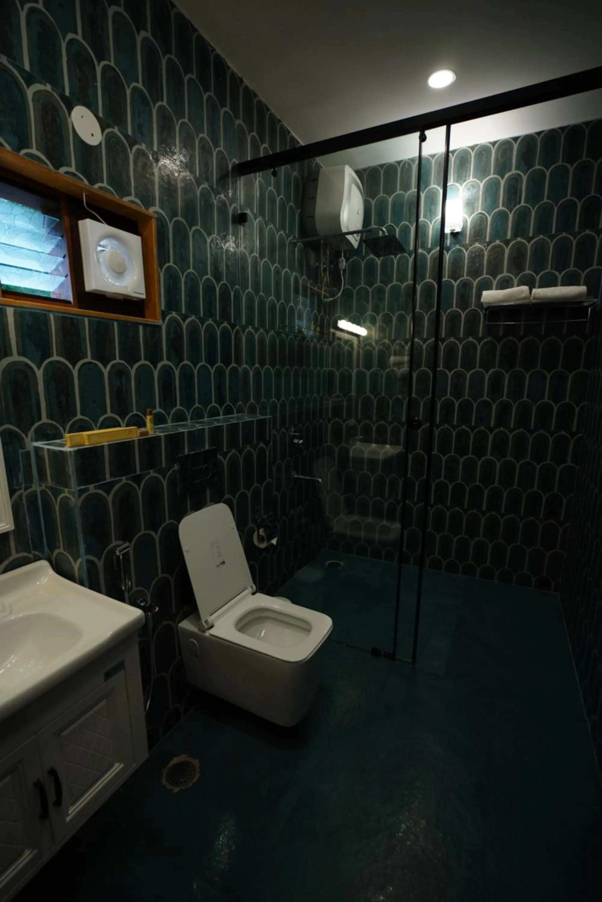 Bathroom in Brown Town Resort & Spa