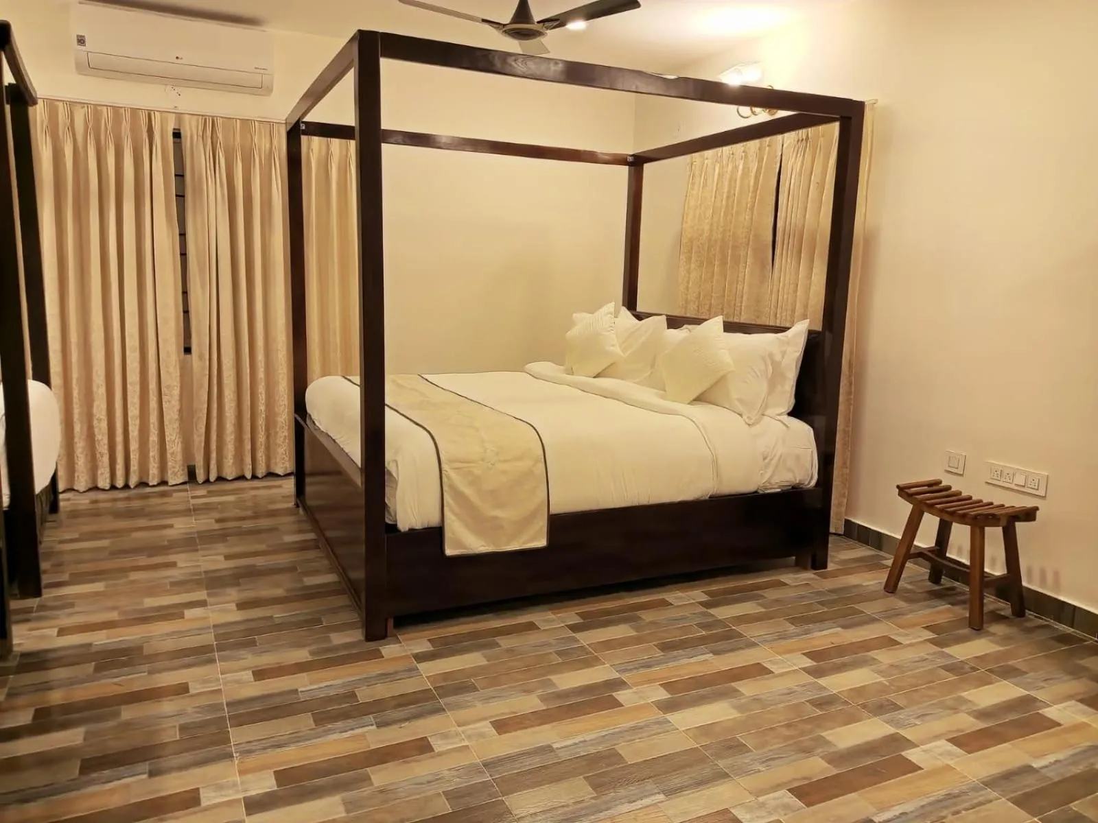 Bedroom, Bed in Brown Town Resort & Spa