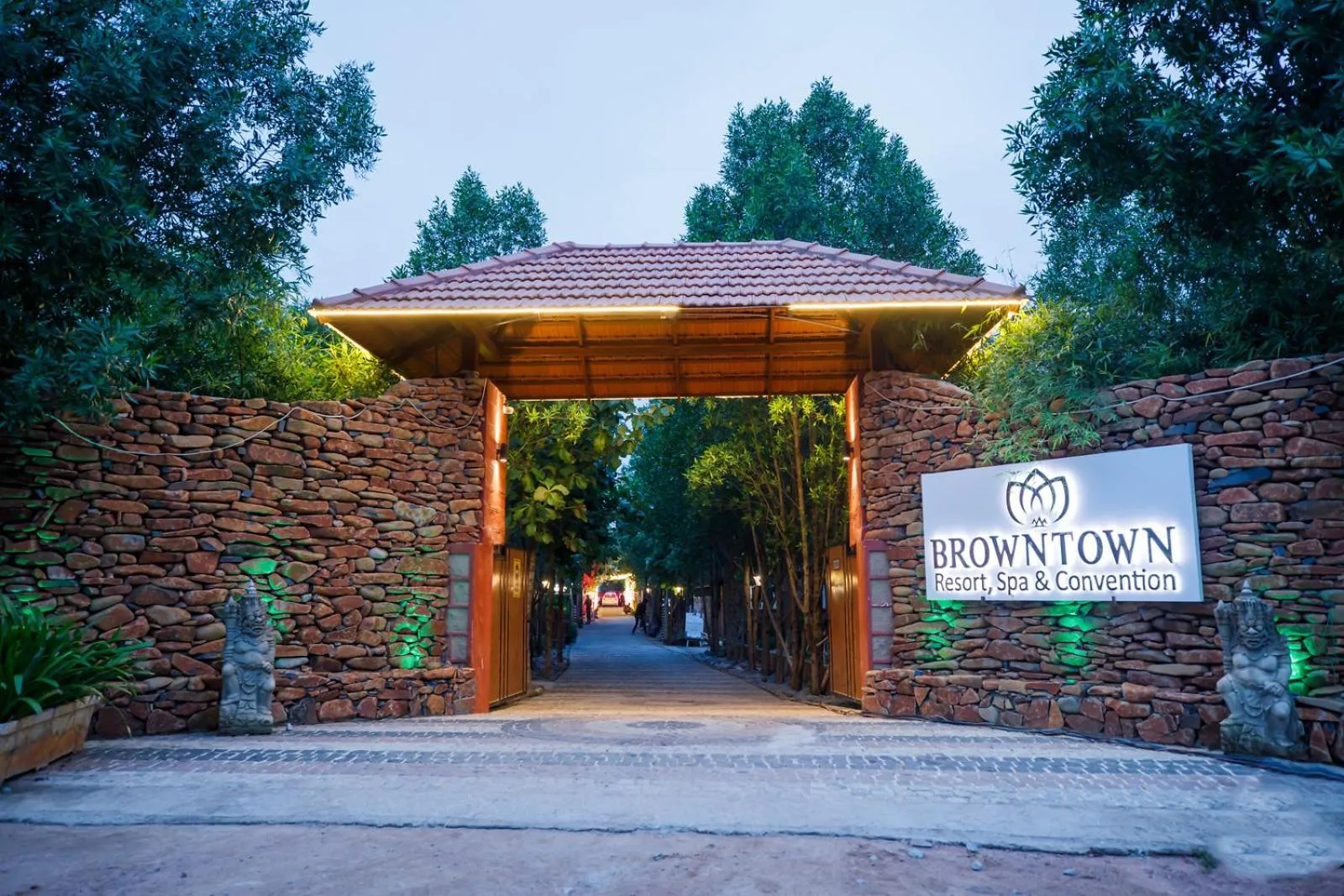 Facade/entrance in Brown Town Resort & Spa