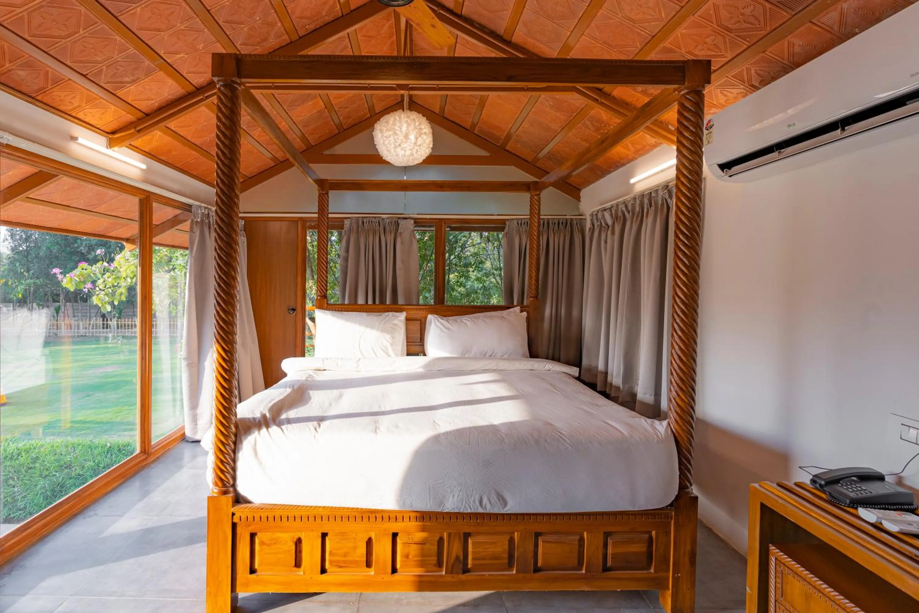 Bed in Brown Town Resort & Spa
