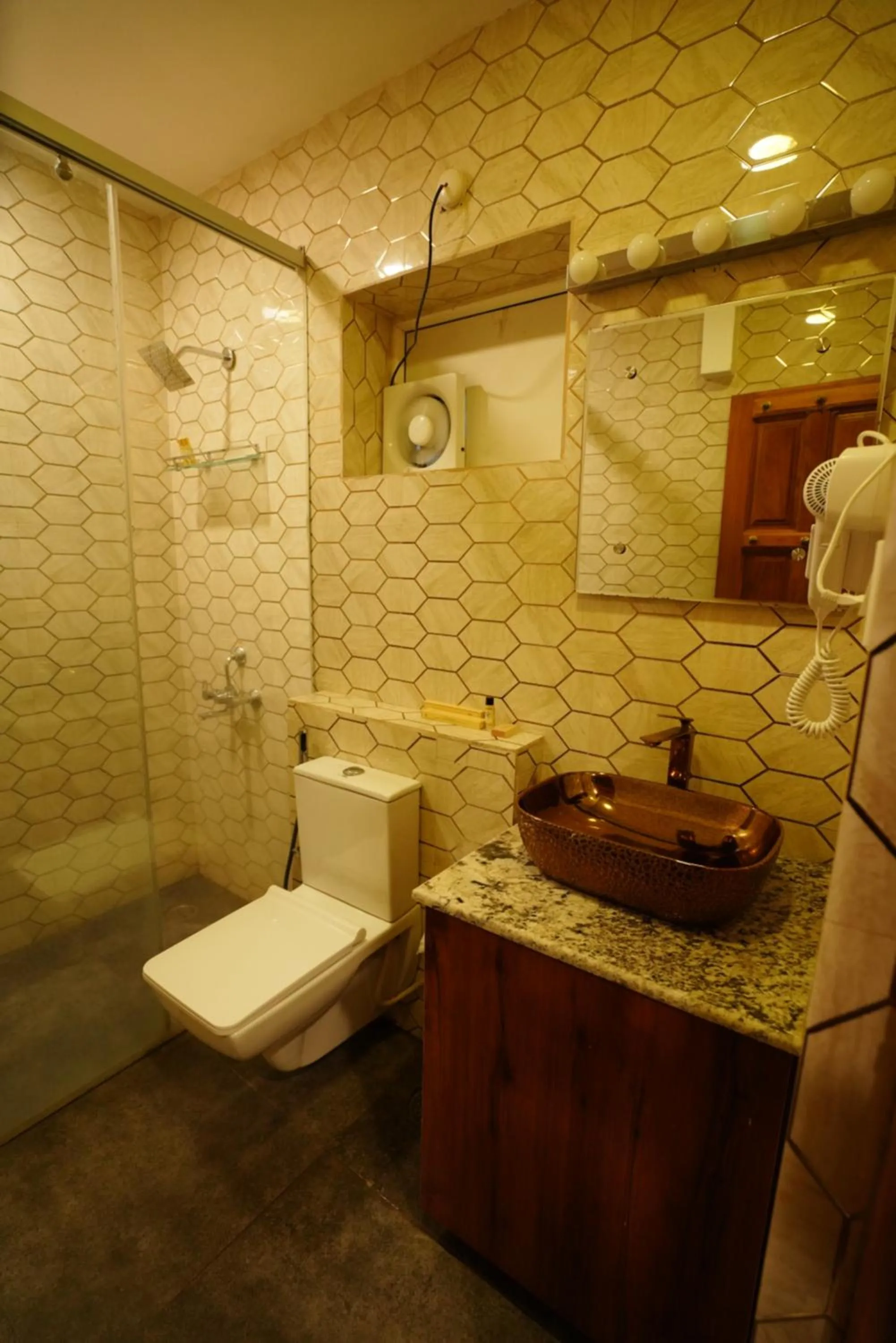 Bathroom in Brown Town Resort & Spa