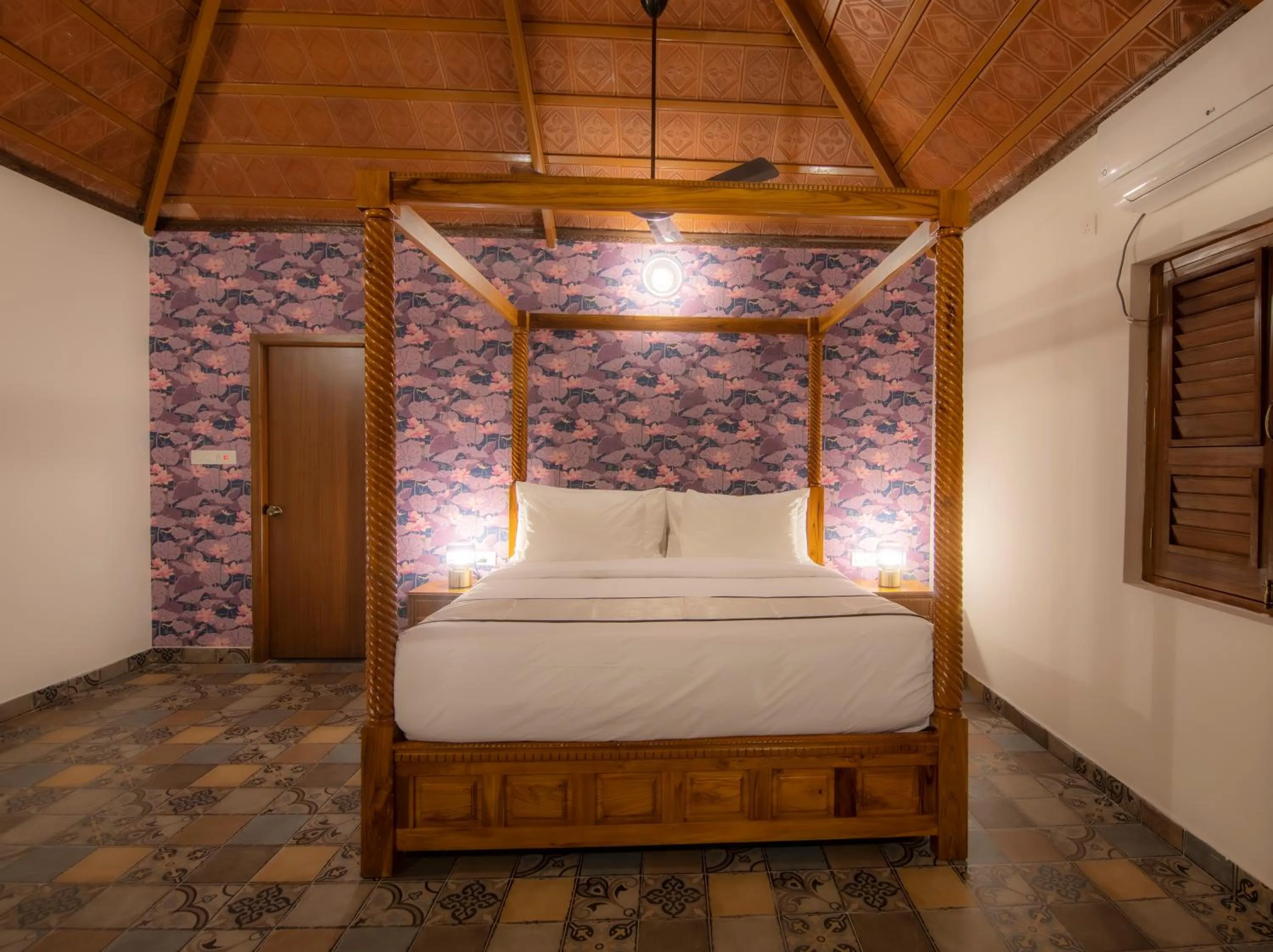 Bed in Brown Town Resort & Spa