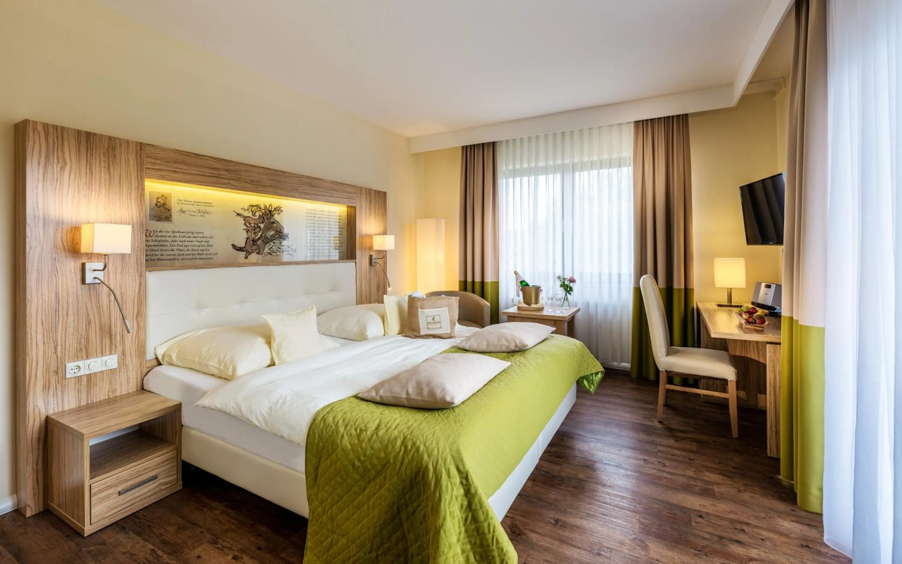 Bed in Parkhotel Emstaler Höhe