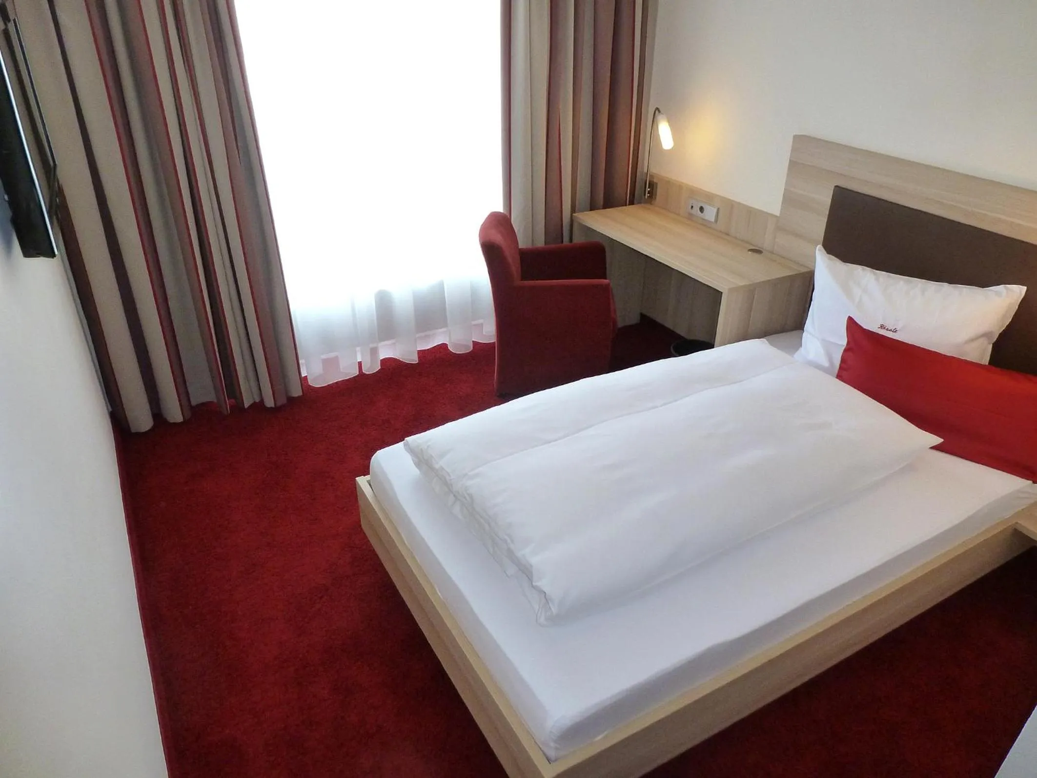 Bed in Gästehaus Rössle