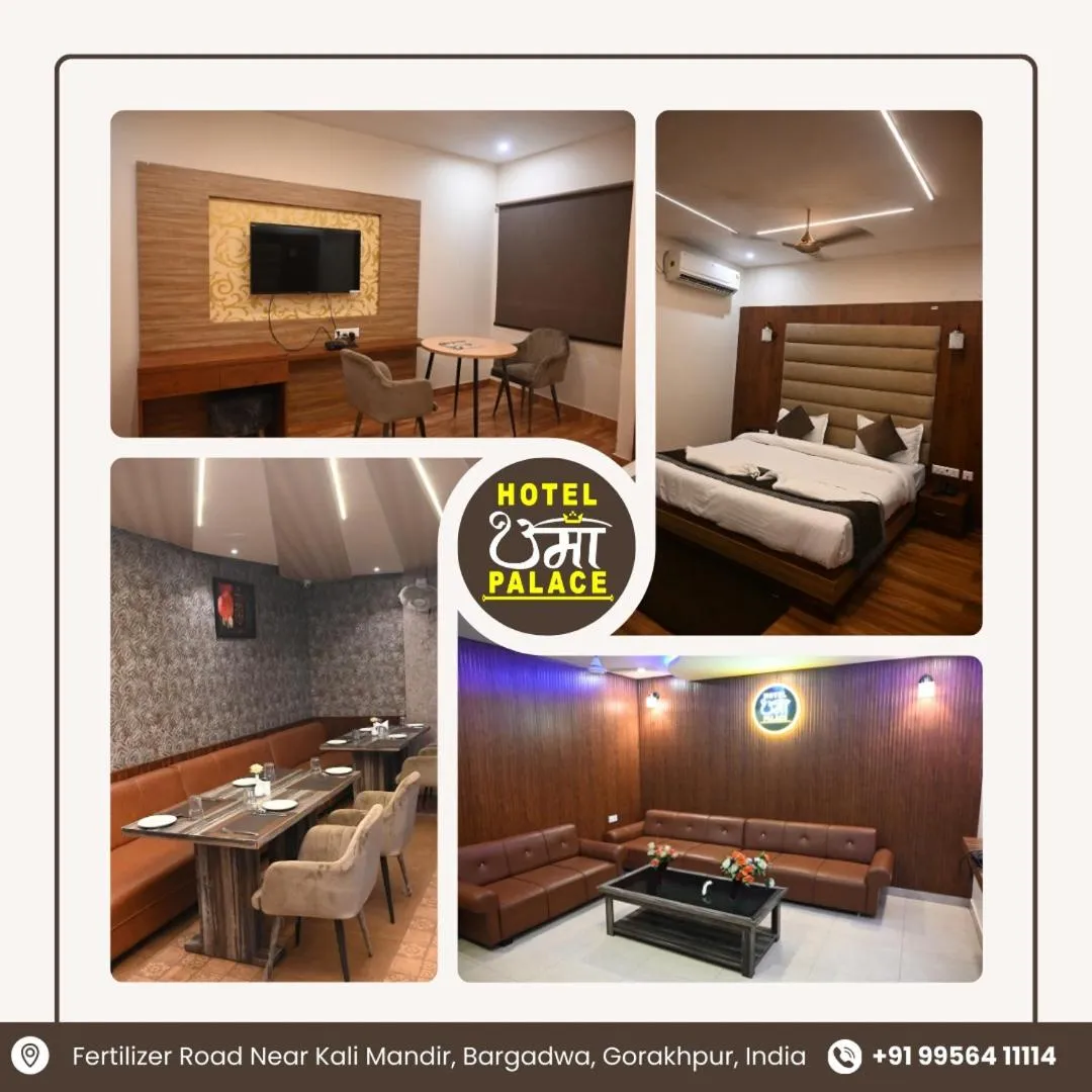 Restaurant/places to eat, Bed in HOTEL UMA PALACE