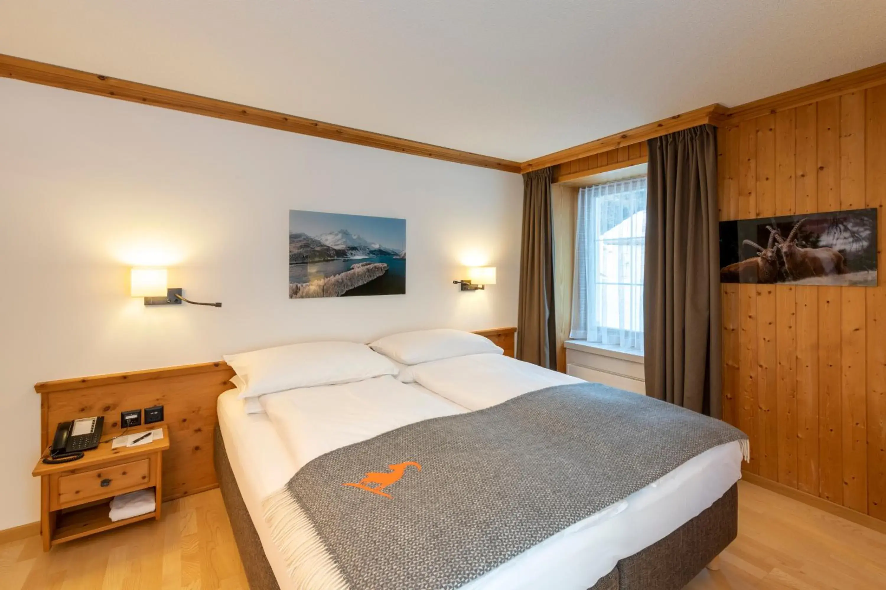 Double Room in Edelweiss Swiss Quality Hotel Double Room in Edelweiss Swiss Quality Hotel