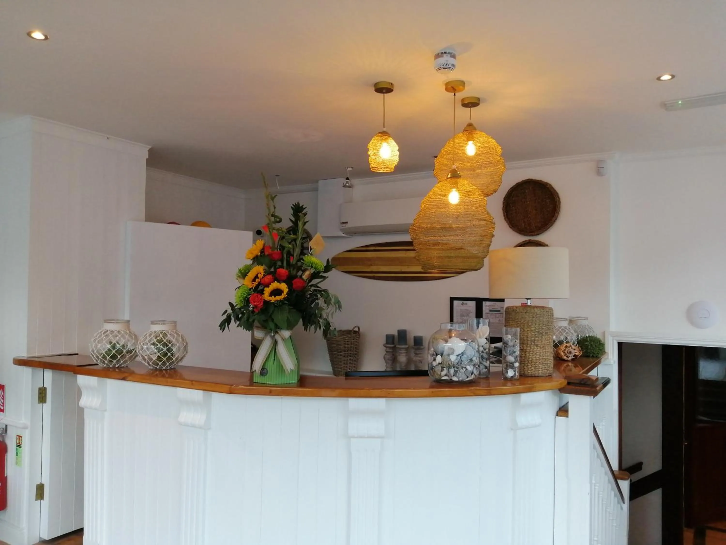 Lobby or reception in The Addresse on the Beach