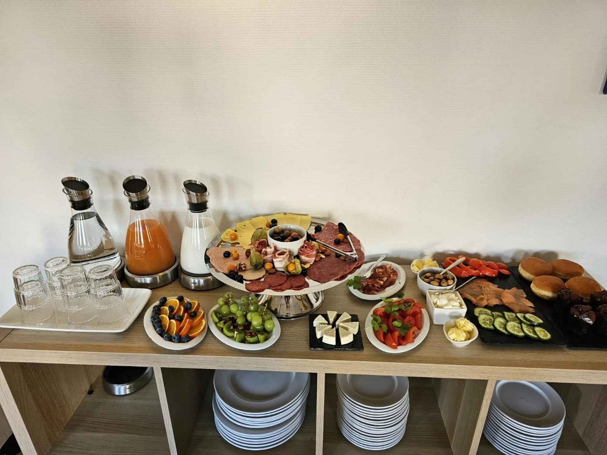 Breakfast in Hotel Bohemia