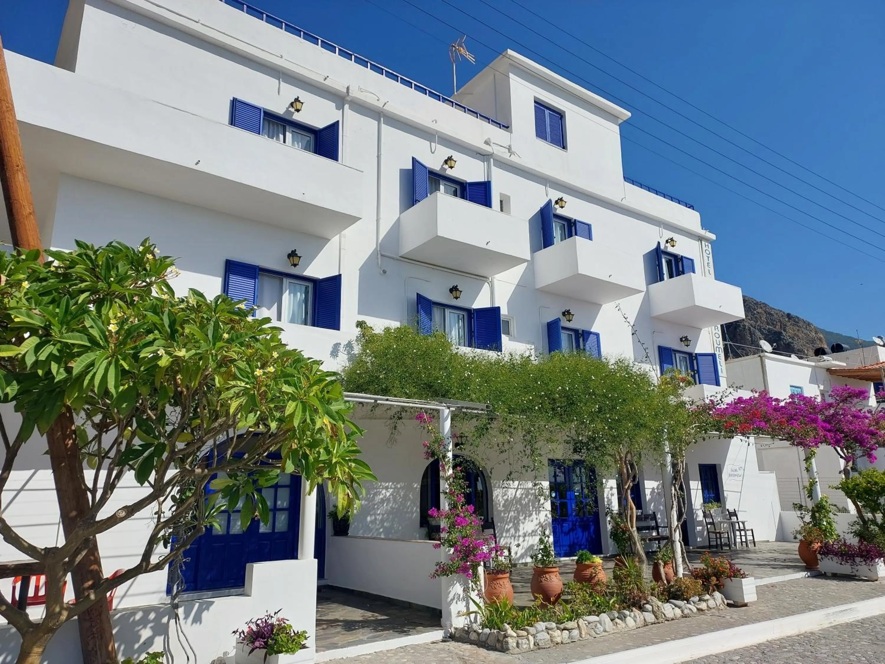Property building in Agia Roumeli Hotel adults only