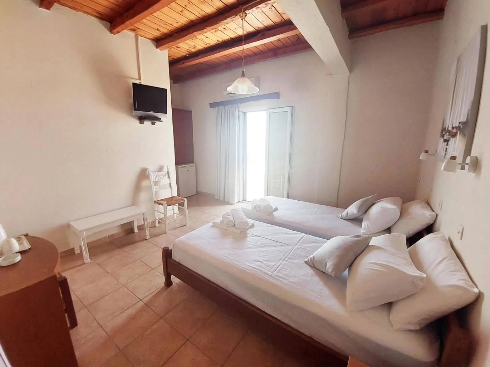 Bedroom, Bed in Agia Roumeli Hotel adults only