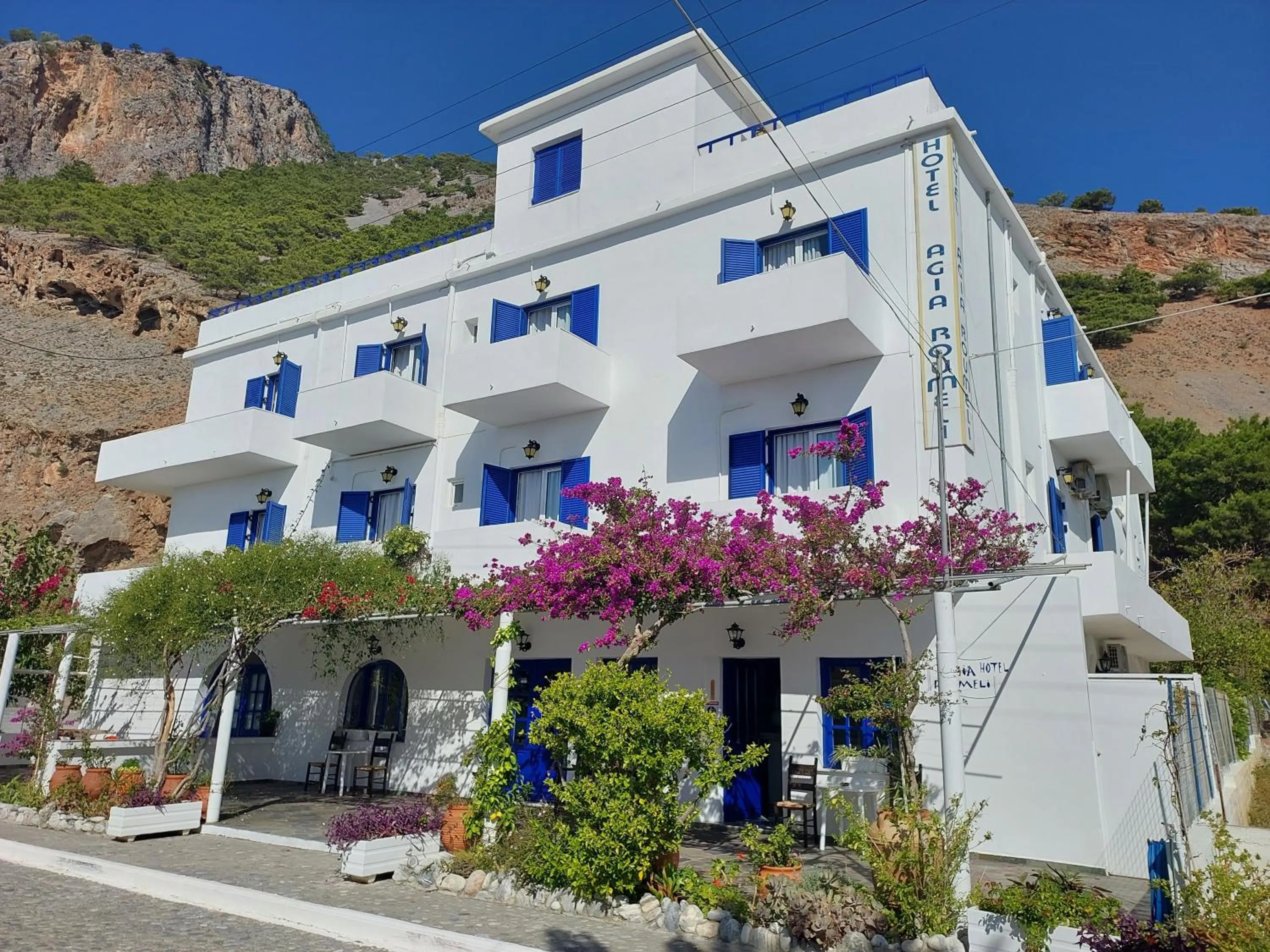 Property building in Agia Roumeli Hotel adults only