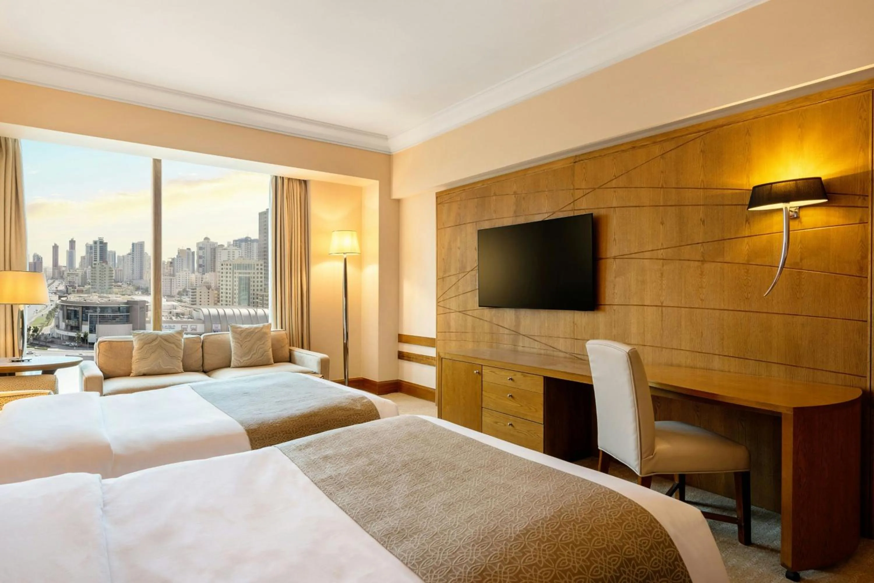 Photo of the whole room, Bed in Gulf Hotel Bahrain Convention and SPA